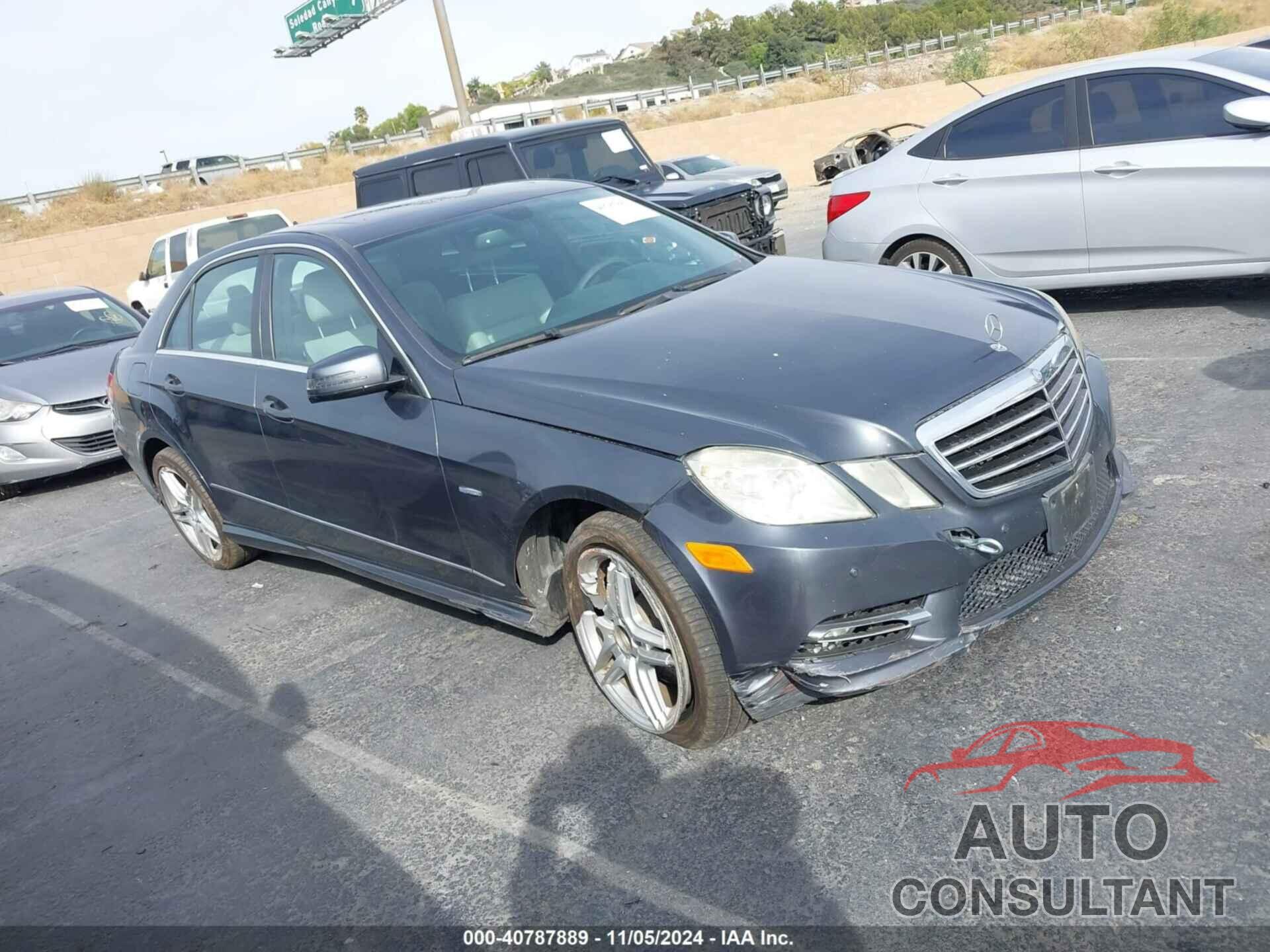 MERCEDES-BENZ E 350 2012 - WDDHF5KB3CA625025