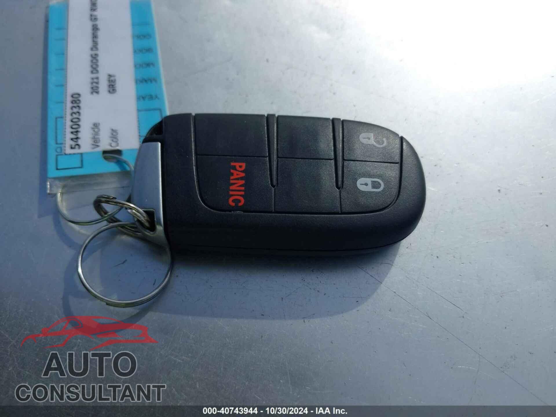 DODGE DURANGO 2021 - 1C4RDHDG3MC540562