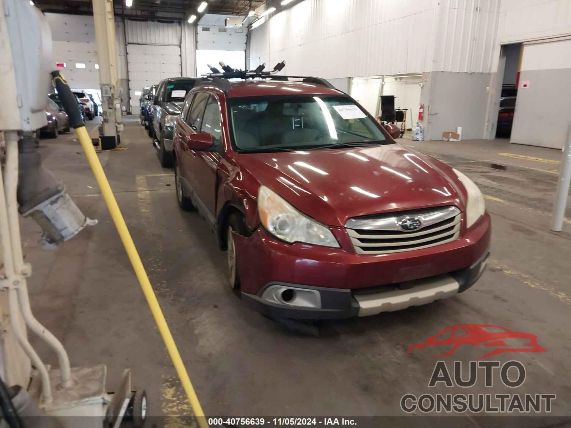 SUBARU OUTBACK 2011 - 4S4BRCCC4B3434778