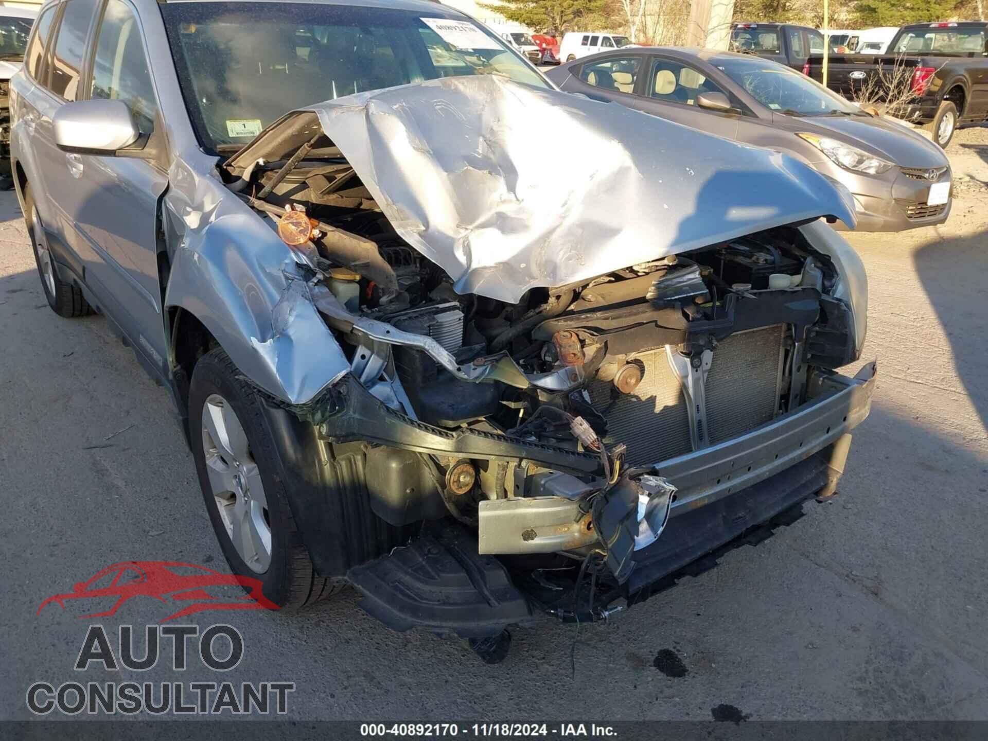 SUBARU OUTBACK 2012 - 4S4BRBKCXC3290201