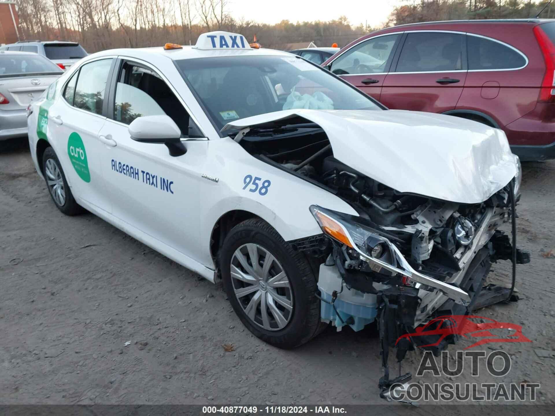 TOYOTA CAMRY HYBRID 2019 - 4T1B31HK7KU510090