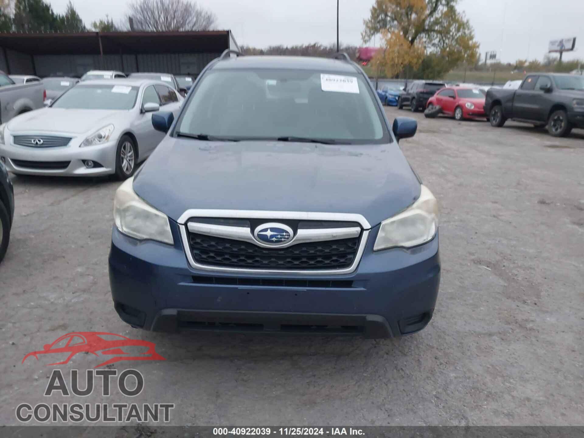 SUBARU FORESTER 2014 - JF2SJAEC0EH534141
