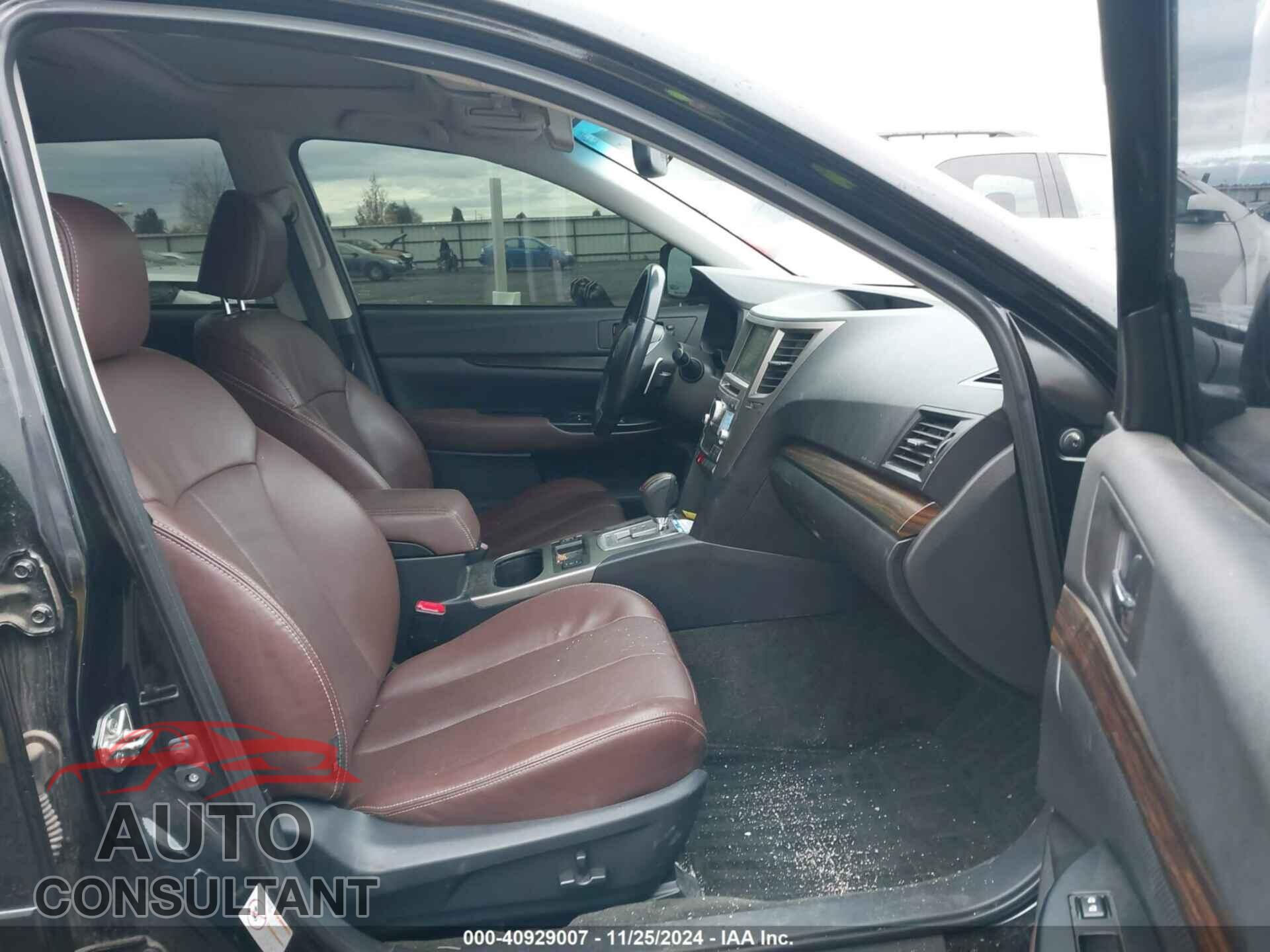 SUBARU OUTBACK 2013 - 4S4BRBSC6D3260310