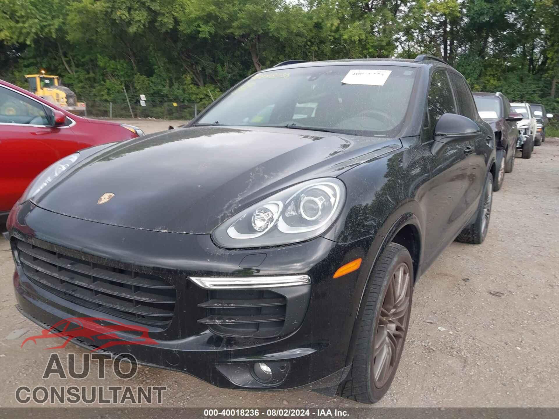 PORSCHE CAYENNE 2018 - WP1AA2A22JKA01751