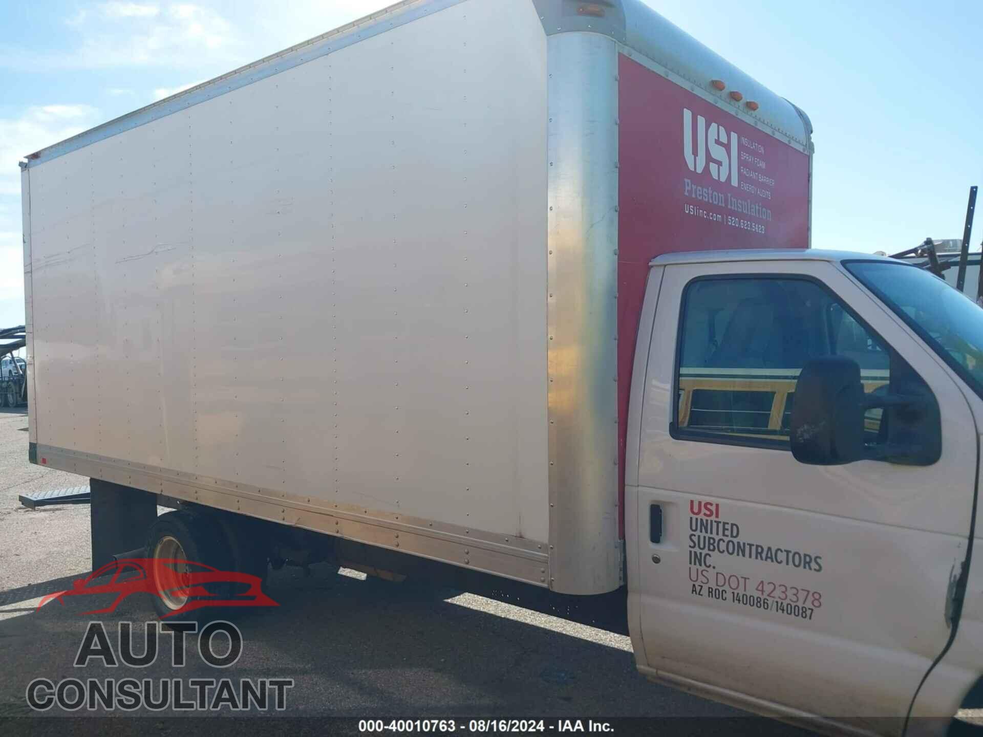 FORD E-350 CUTAWAY 2013 - 1FDWE3FL6DDA71826