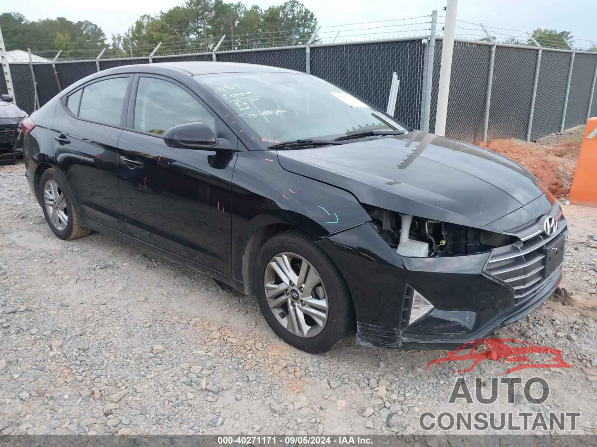 HYUNDAI ELANTRA 2020 - 5NPD84LF2LH629445