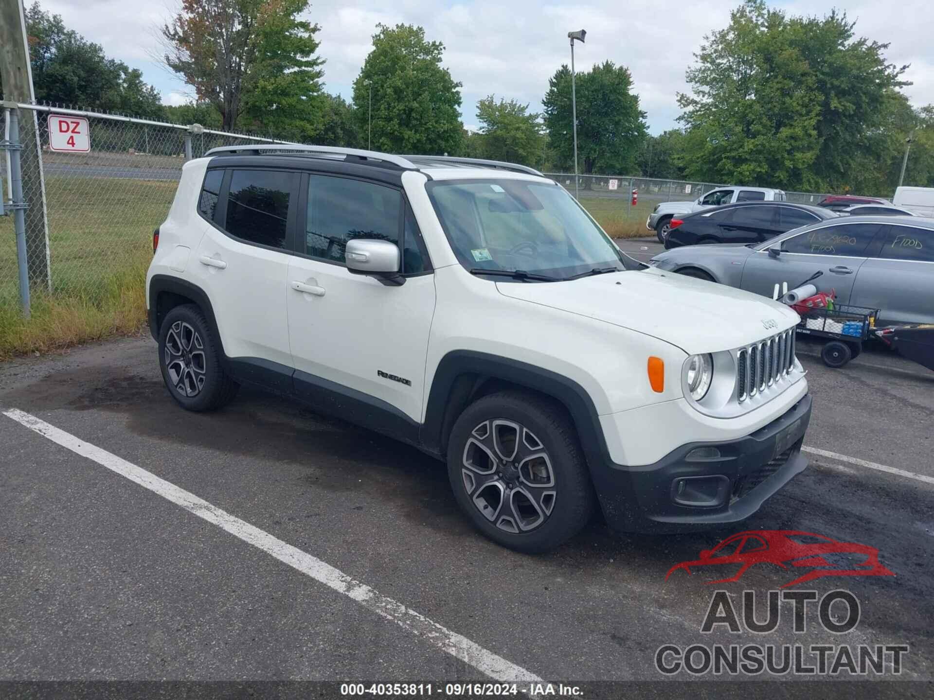 JEEP RENEGADE 2016 - ZACCJADT1GPD64758