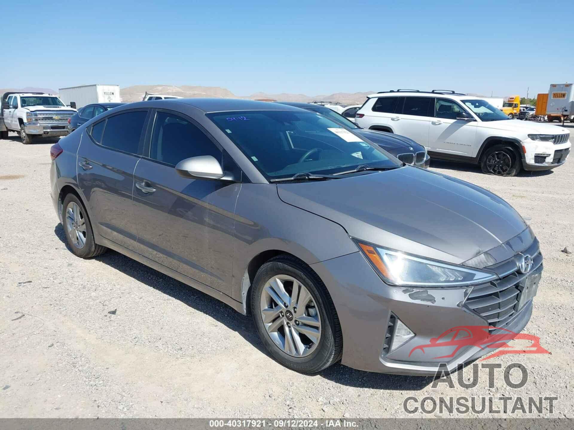 HYUNDAI ELANTRA 2020 - KMHD84LF5LU935315
