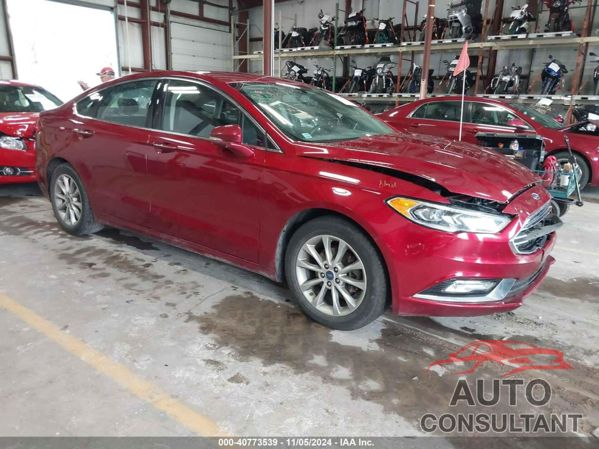 FORD FUSION 2017 - 3FA6P0HD4HR186074