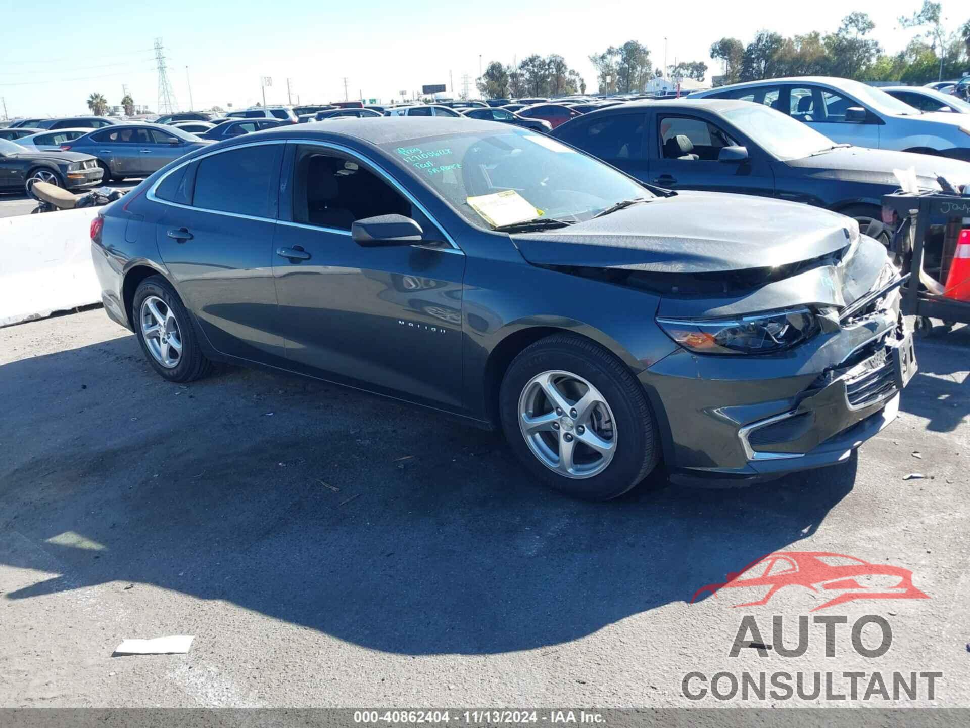 CHEVROLET MALIBU 2018 - 1G1ZB5ST9JF108226