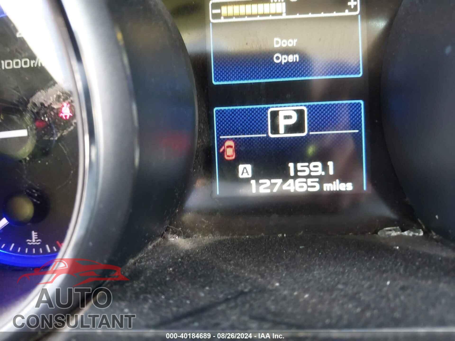 SUBARU OUTBACK 2016 - 4S4BSBCCXG3218889