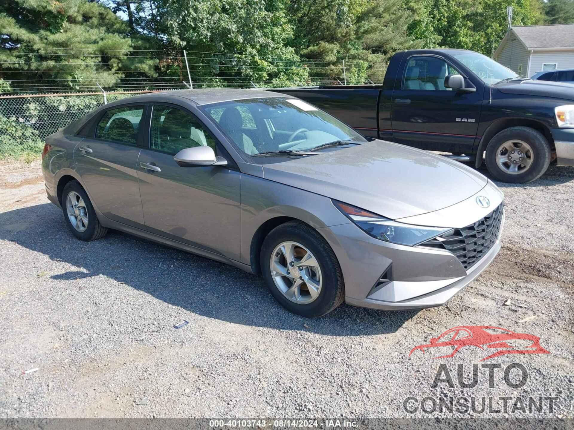 HYUNDAI ELANTRA 2022 - KMHLL4AG7NU325666