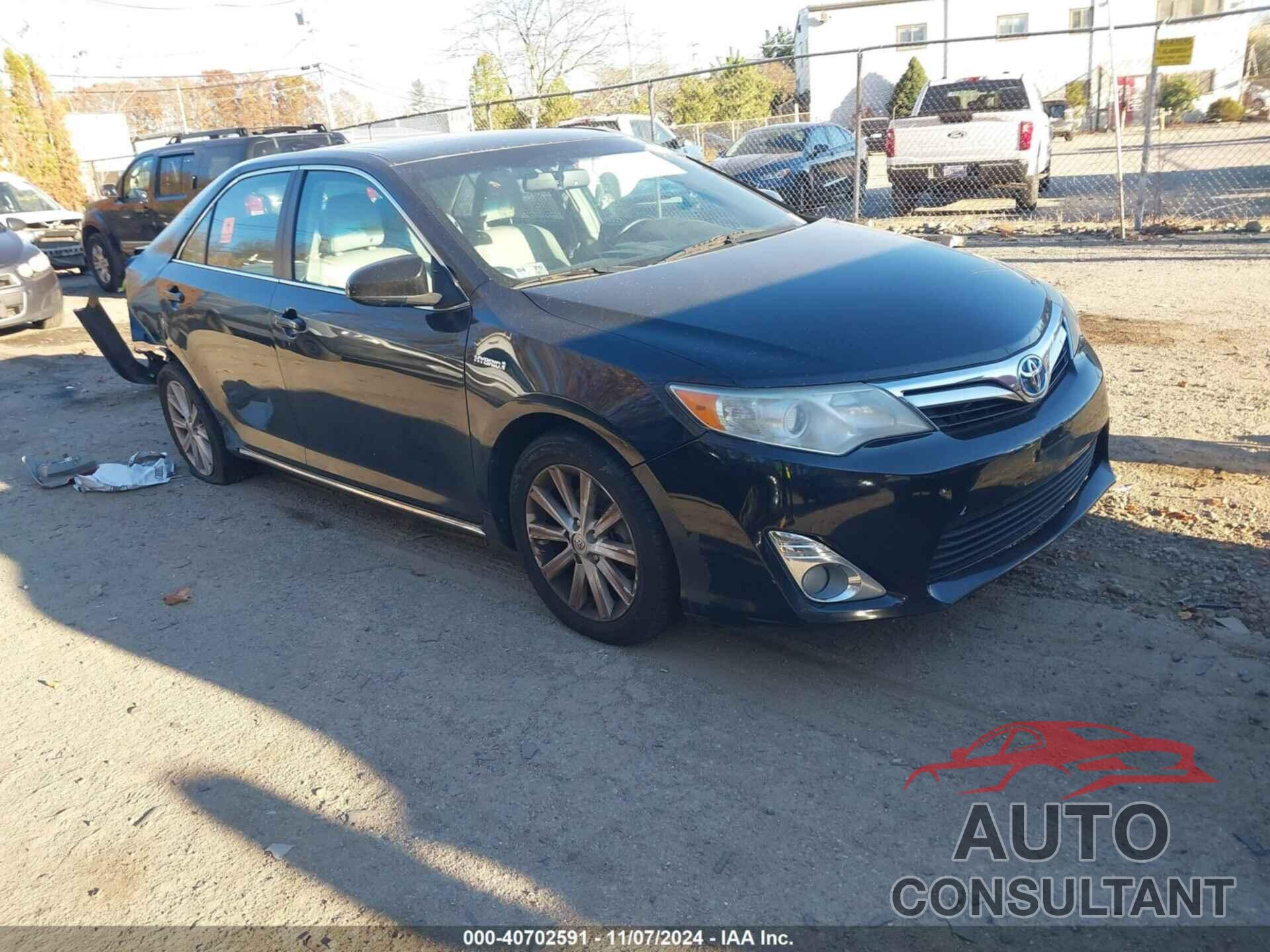 TOYOTA CAMRY HYBRID 2013 - 4T1BD1FK8DU088804