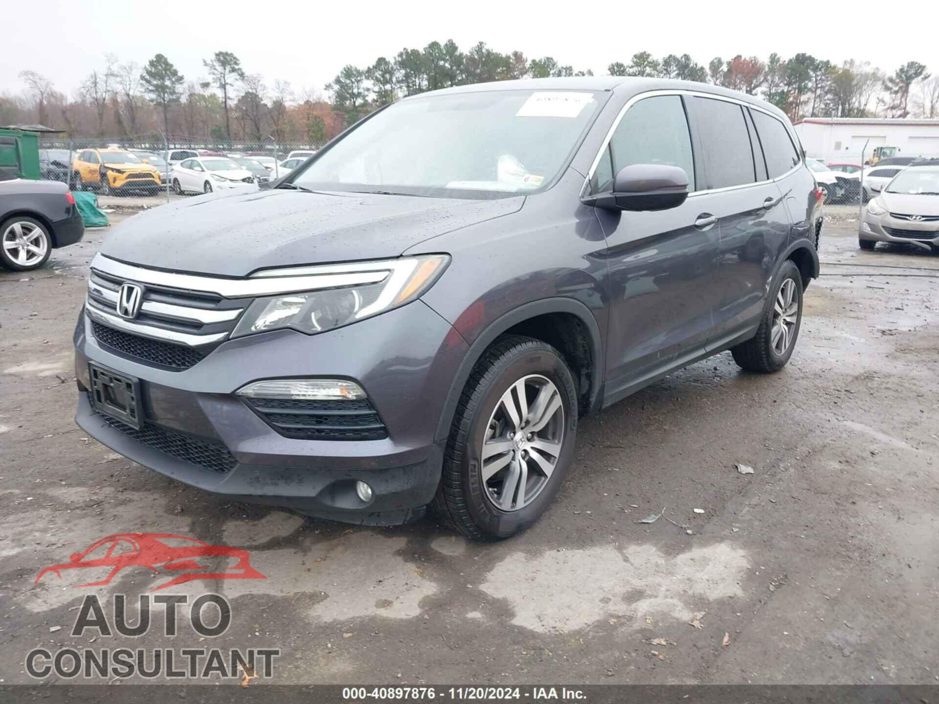 HONDA PILOT 2017 - 5FNYF6H33HB040718