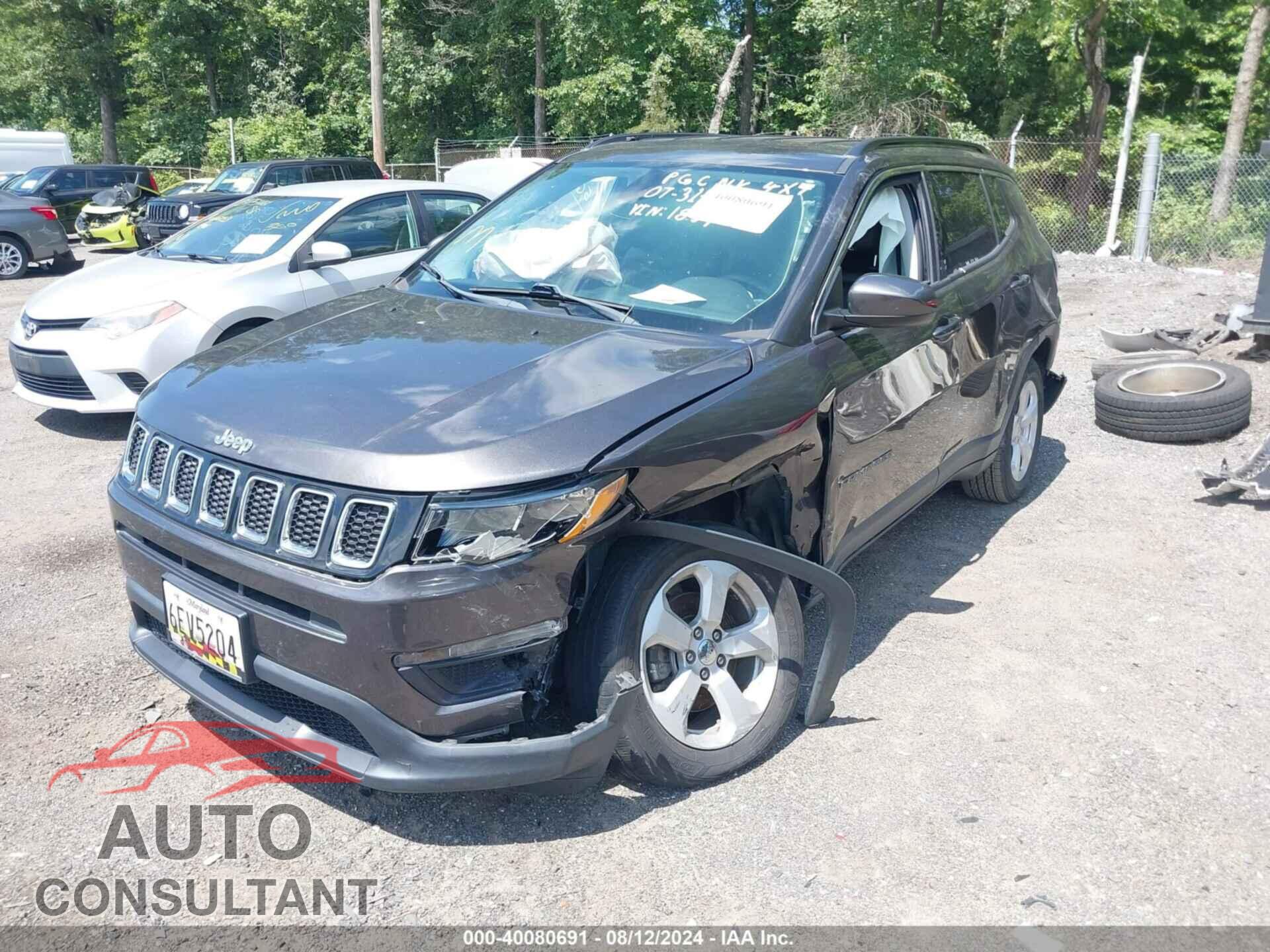JEEP COMPASS 2018 - 3C4NJDBB7JT401834