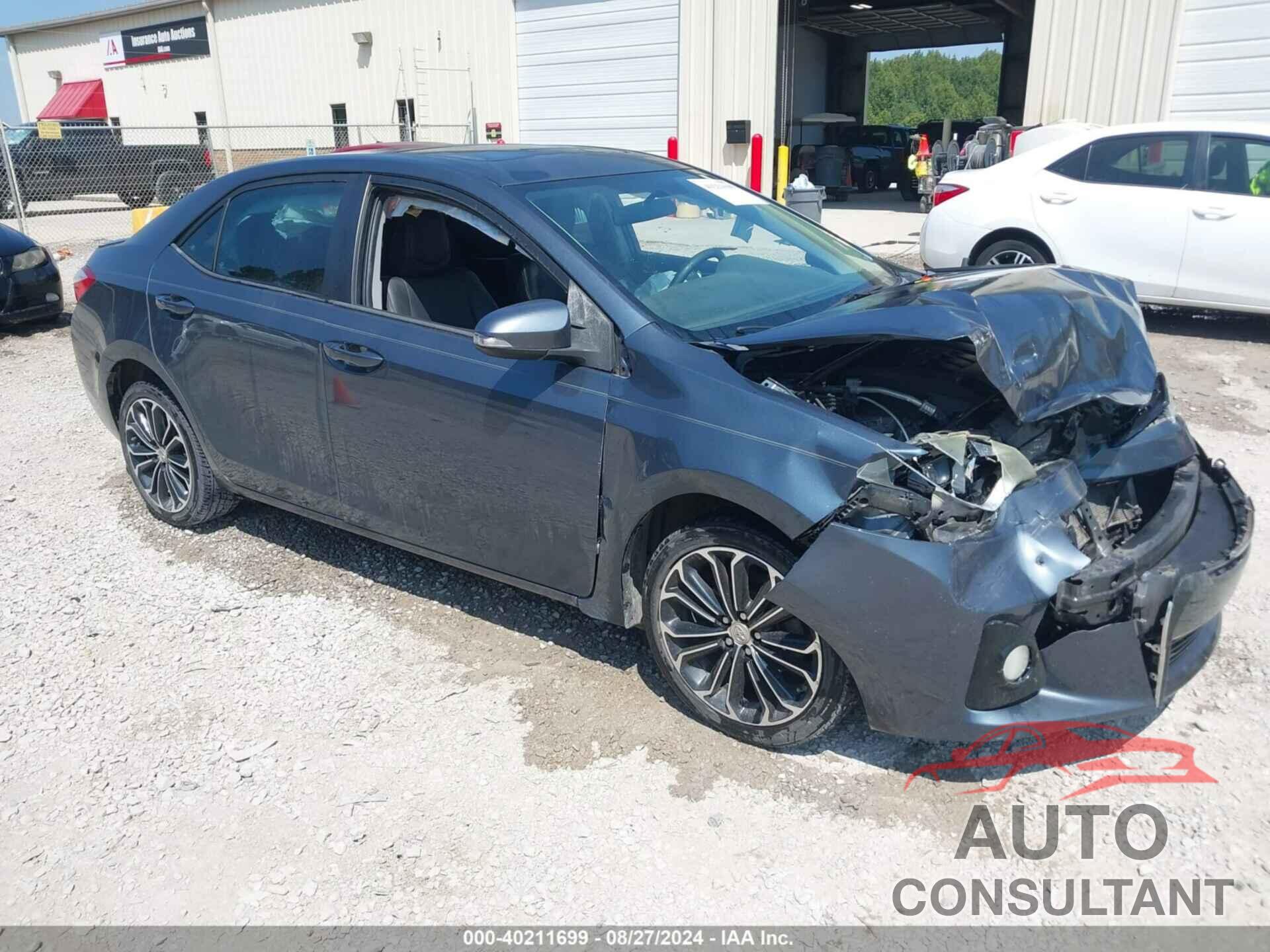 TOYOTA COROLLA 2016 - 2T1BURHE8GC561676