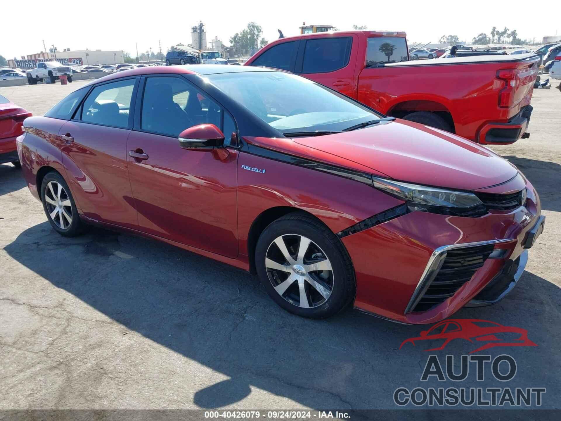TOYOTA MIRAI 2018 - JTDBVRBD5JA004412