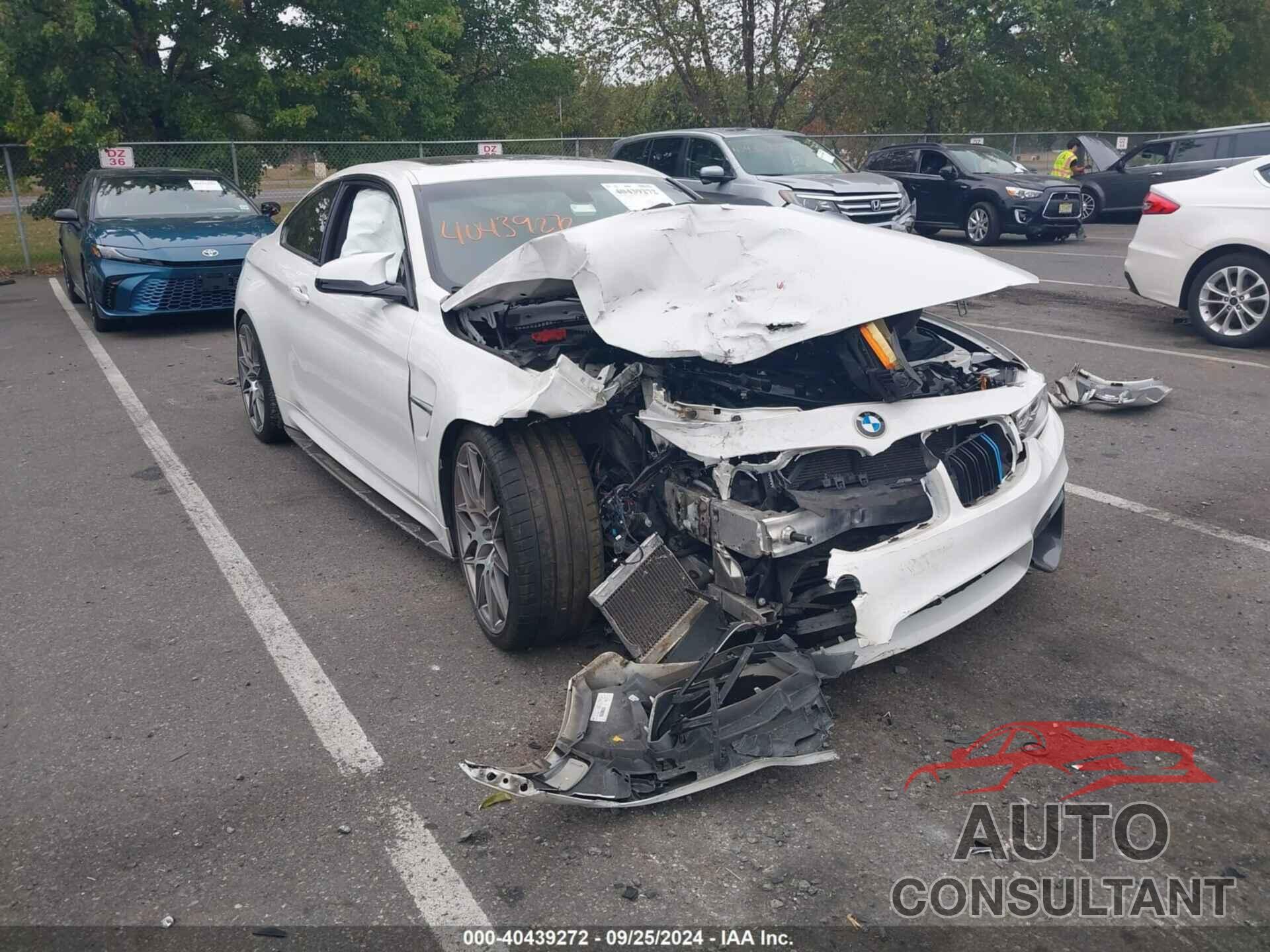 BMW M4 2016 - WBS3R9C53GK336800