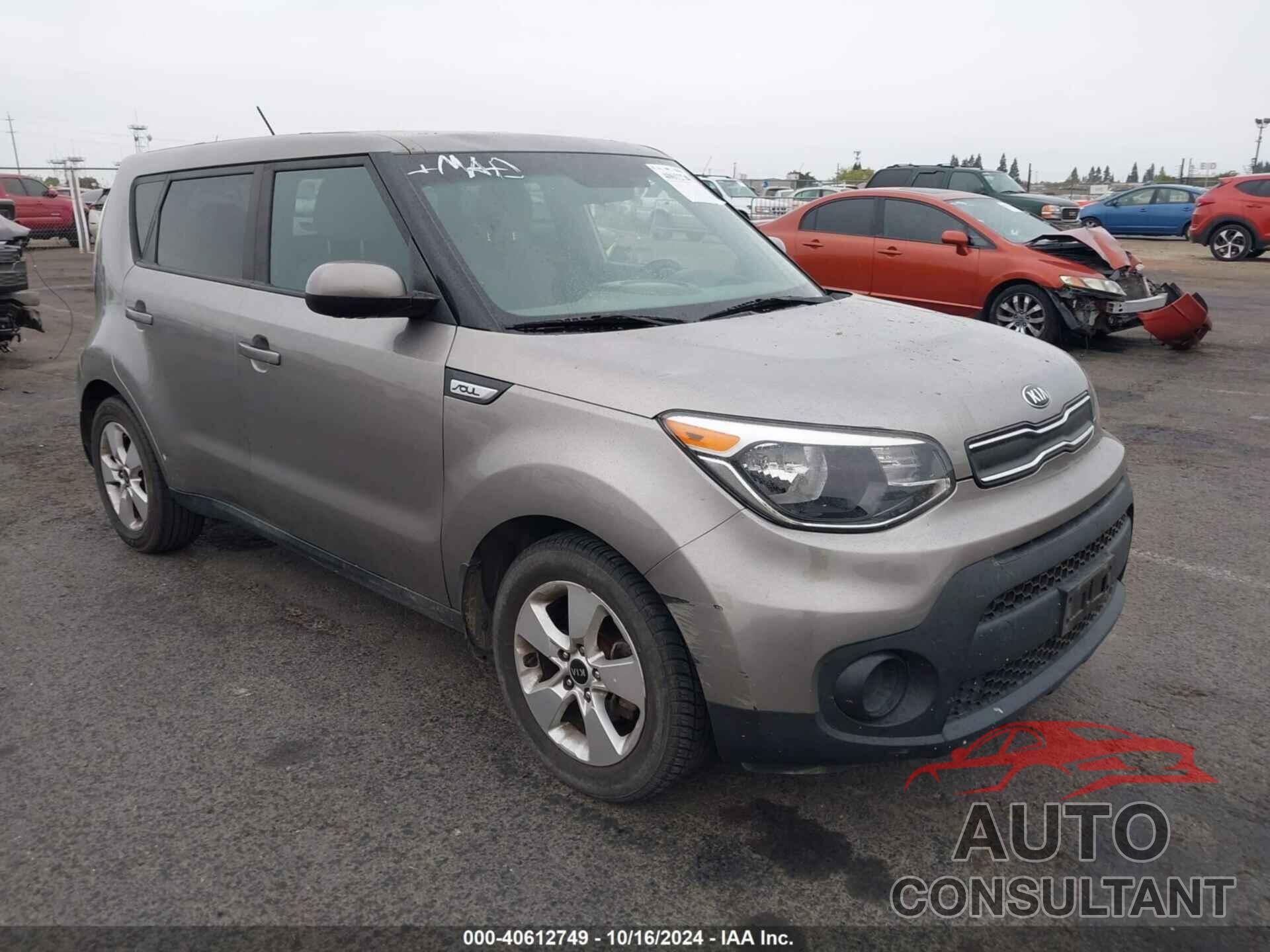 KIA SOUL 2019 - KNDJN2A29K7652210