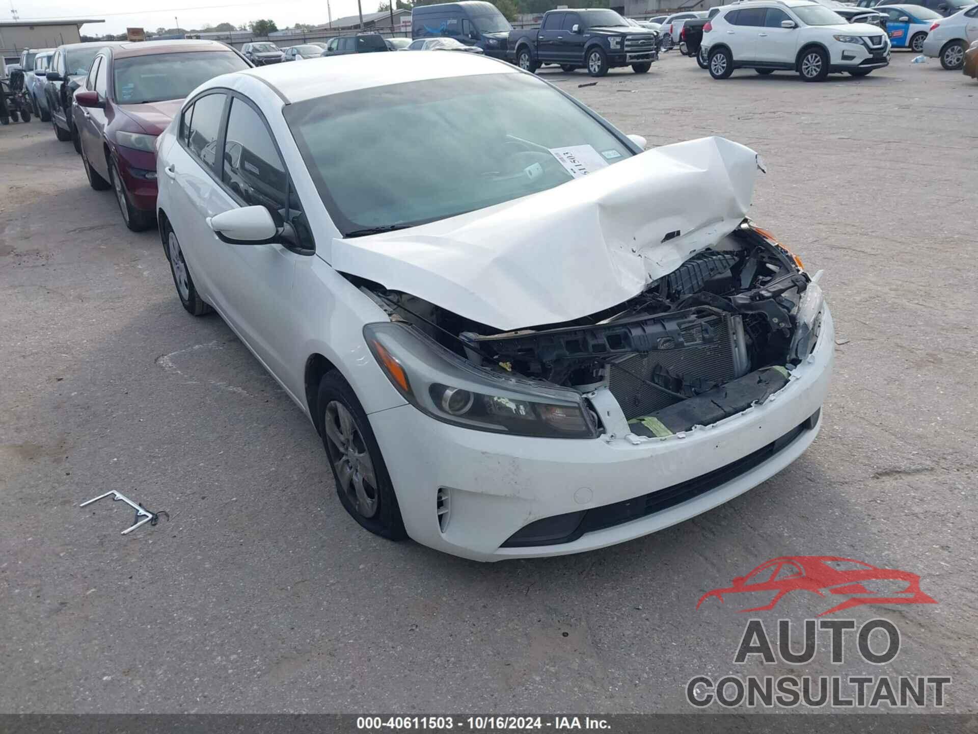 KIA FORTE 2018 - 3KPFK4A73JE271697