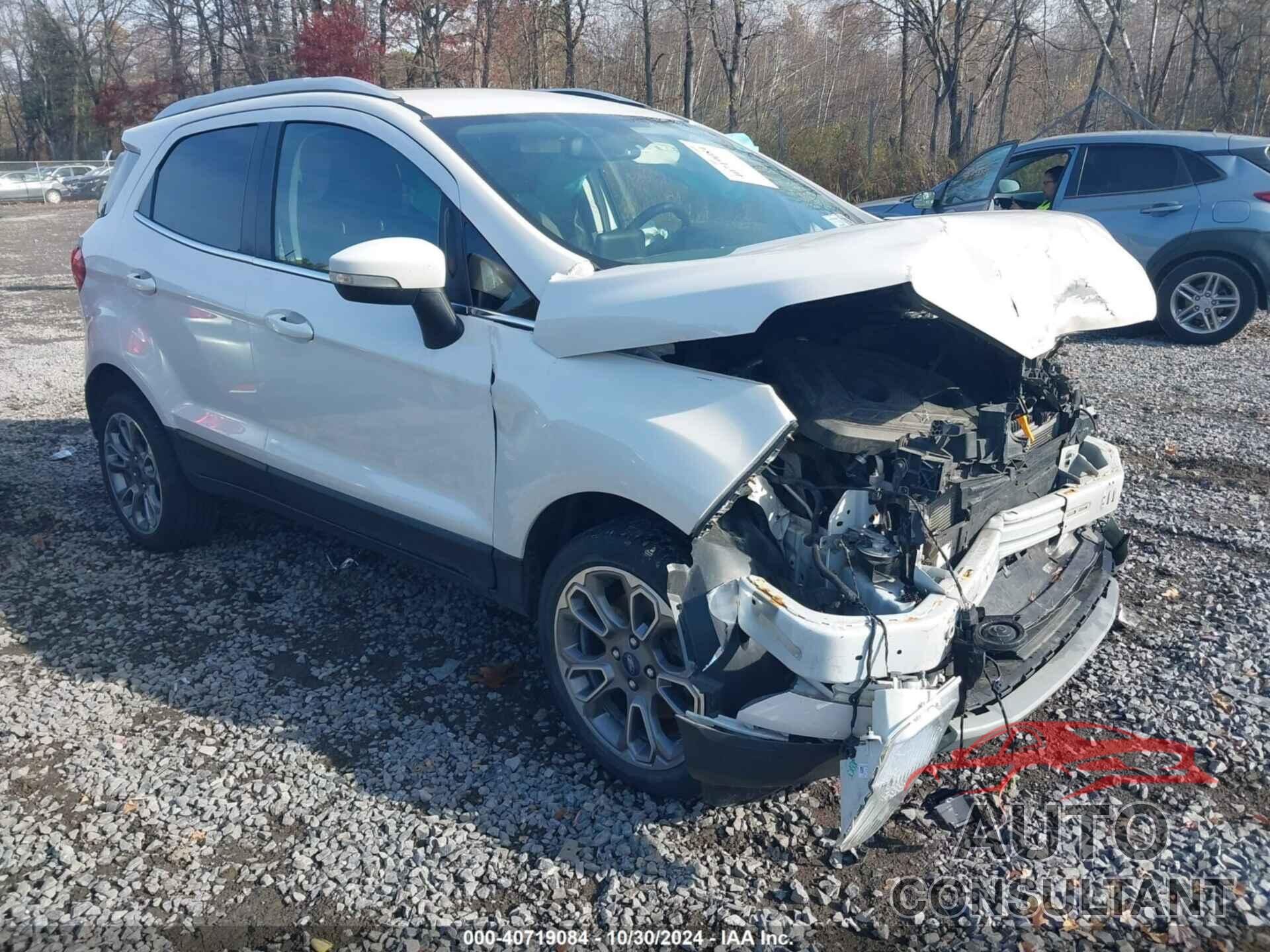 FORD ECOSPORT 2019 - MAJ6S3KL8KC254740