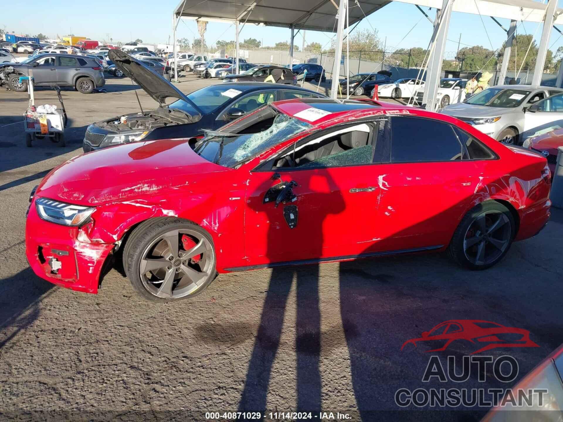 AUDI A4 2024 - WAUEAAF40RN005277