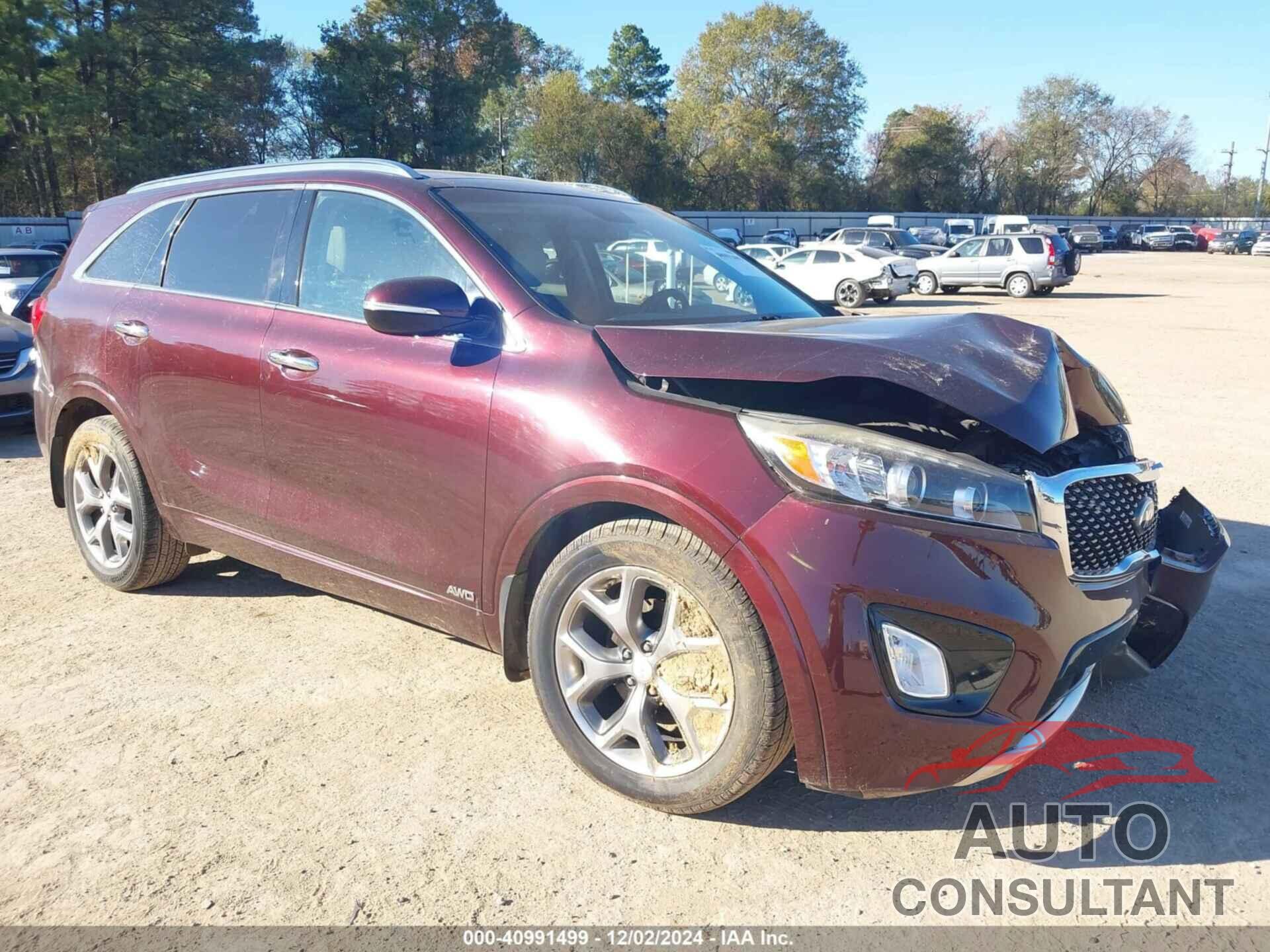 KIA SORENTO 2017 - 5XYPKDA57HG202236