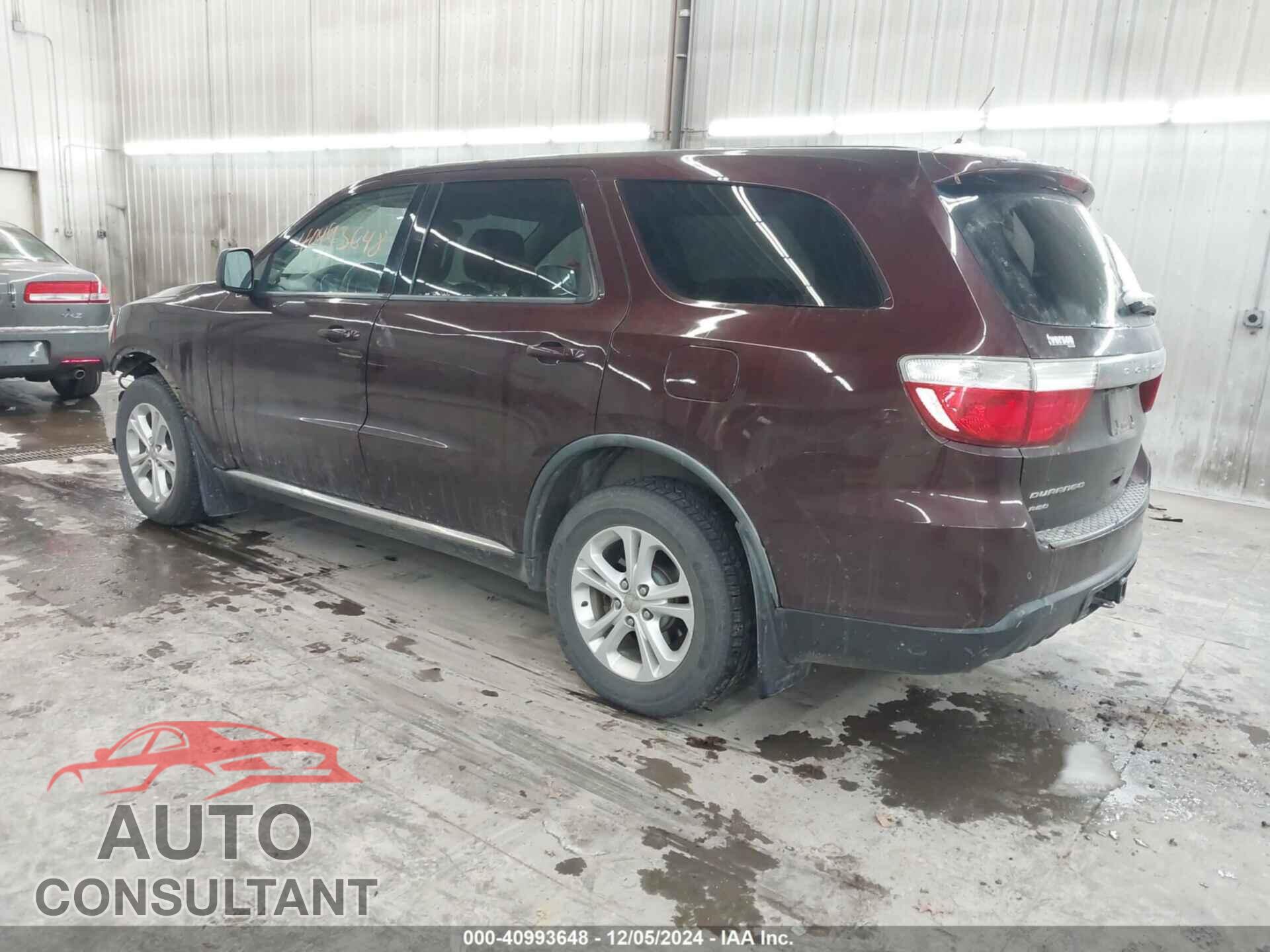 DODGE DURANGO 2012 - 1C4RDJAG5CC195707