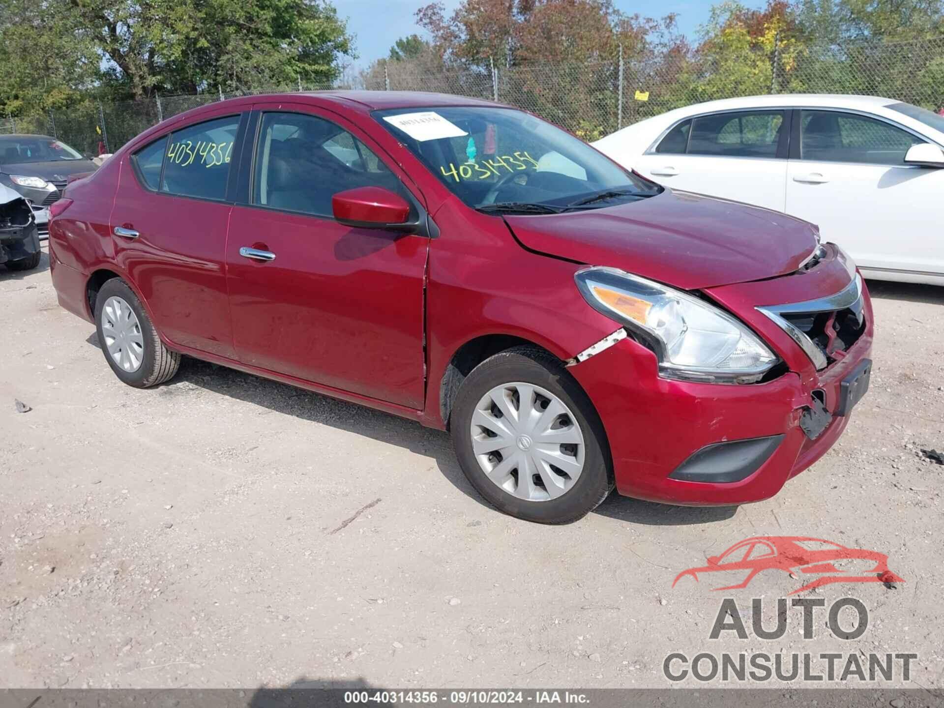 NISSAN VERSA 2017 - 3N1CN7AP6HK445370