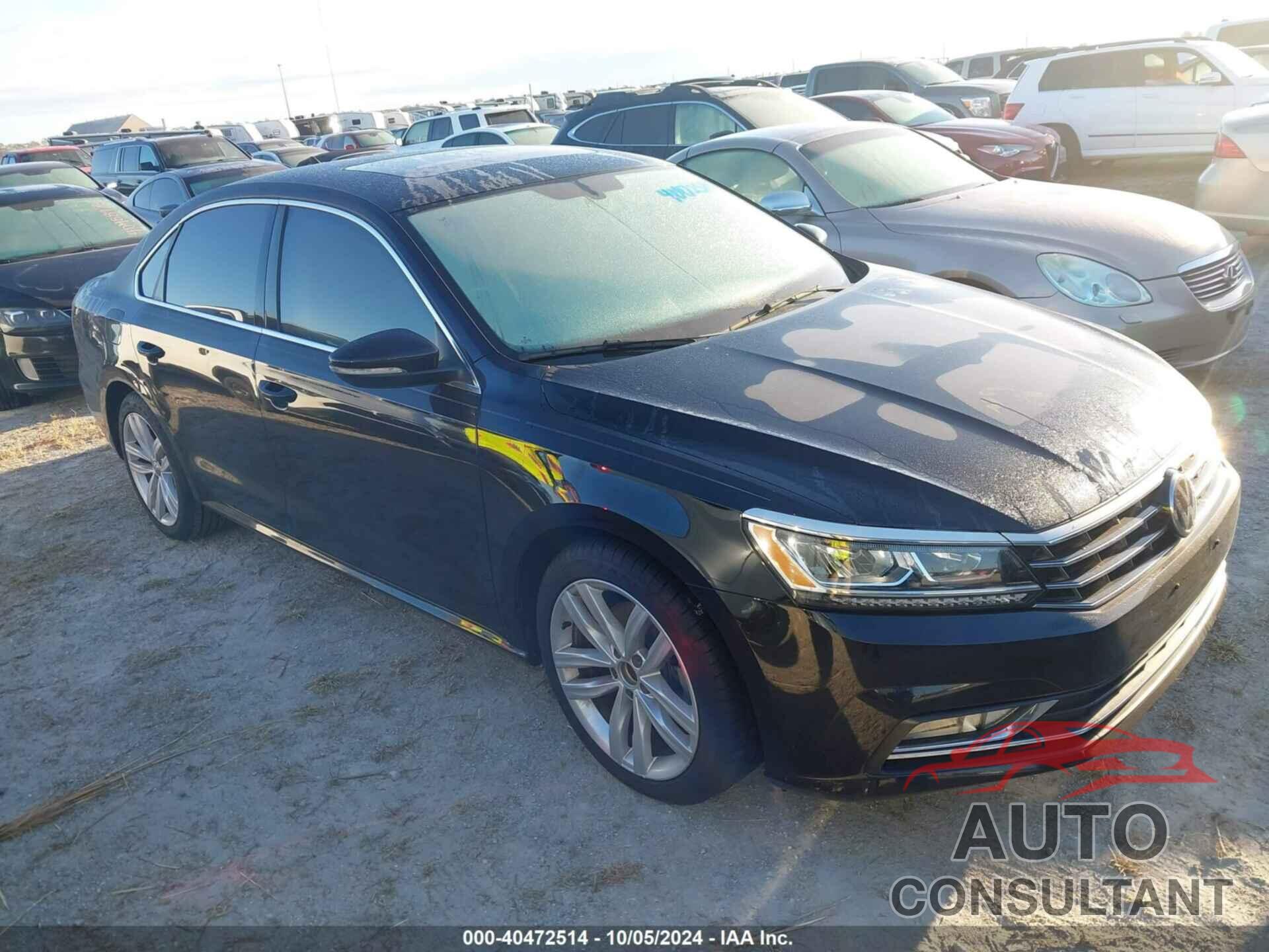 VOLKSWAGEN PASSAT 2018 - 1VWBA7A31JC005776