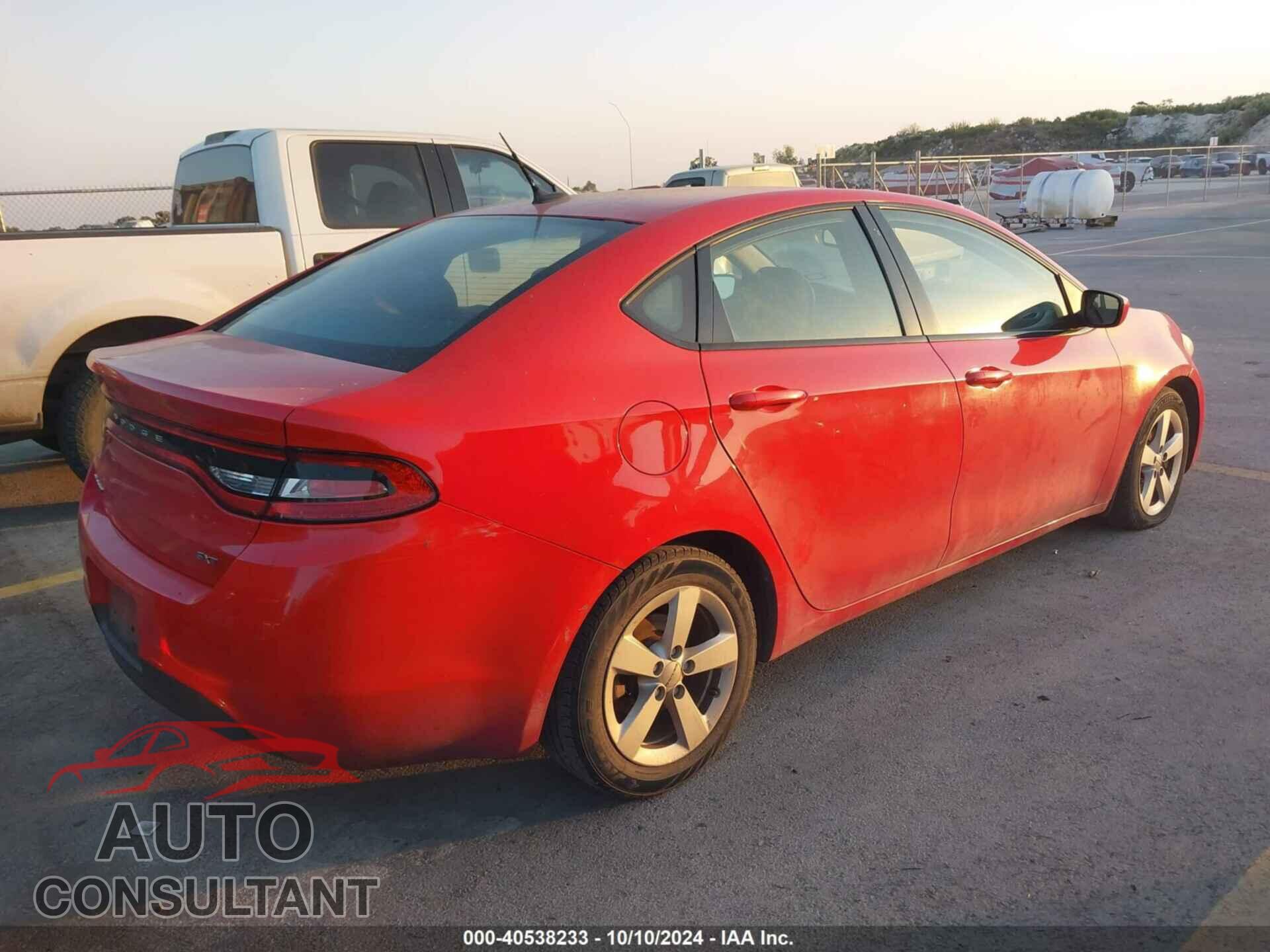 DODGE DART 2016 - 1C3CDFBB1GD609849
