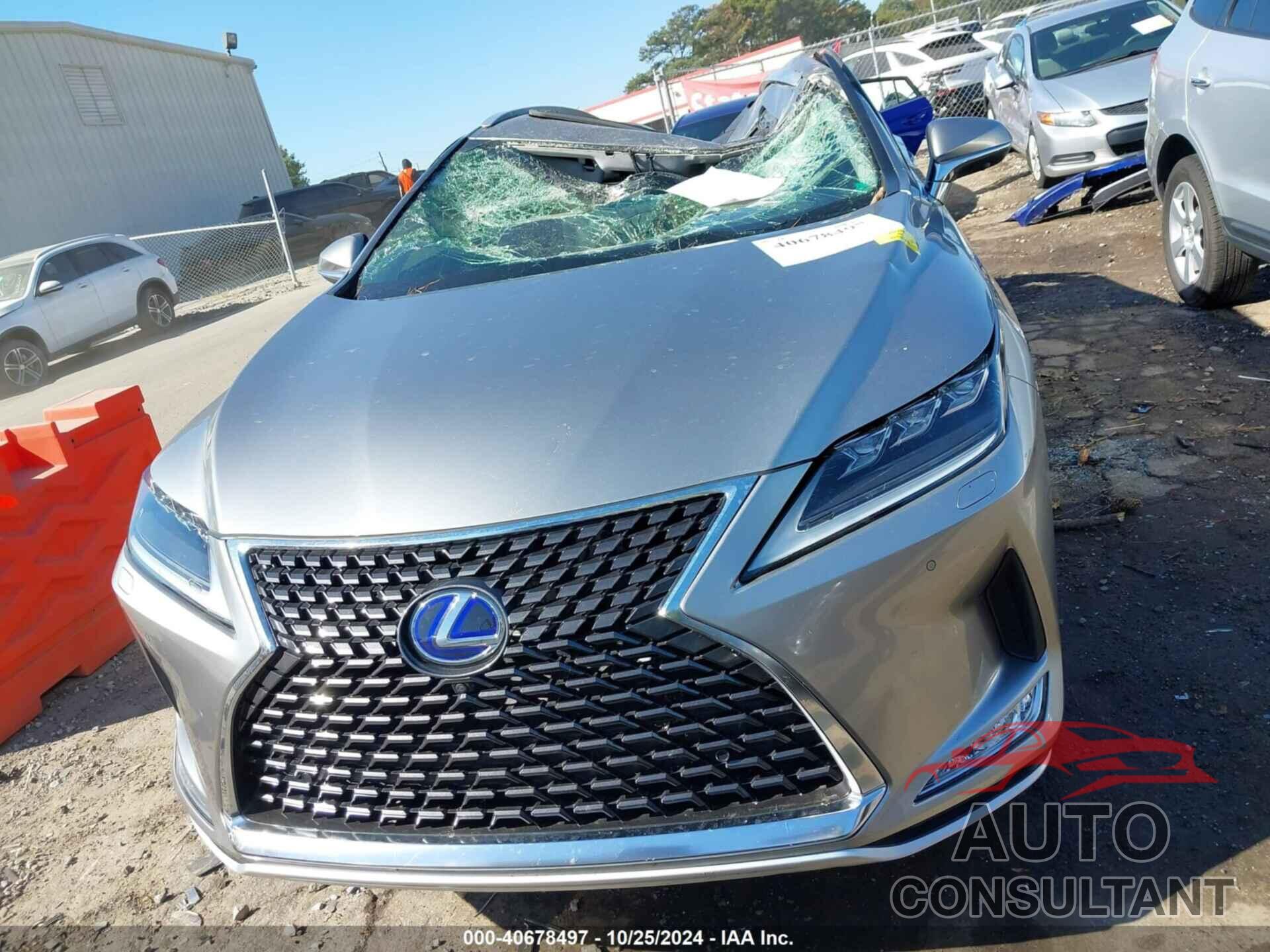 LEXUS RX 450HL 2020 - JTJJGKFA7L2013877