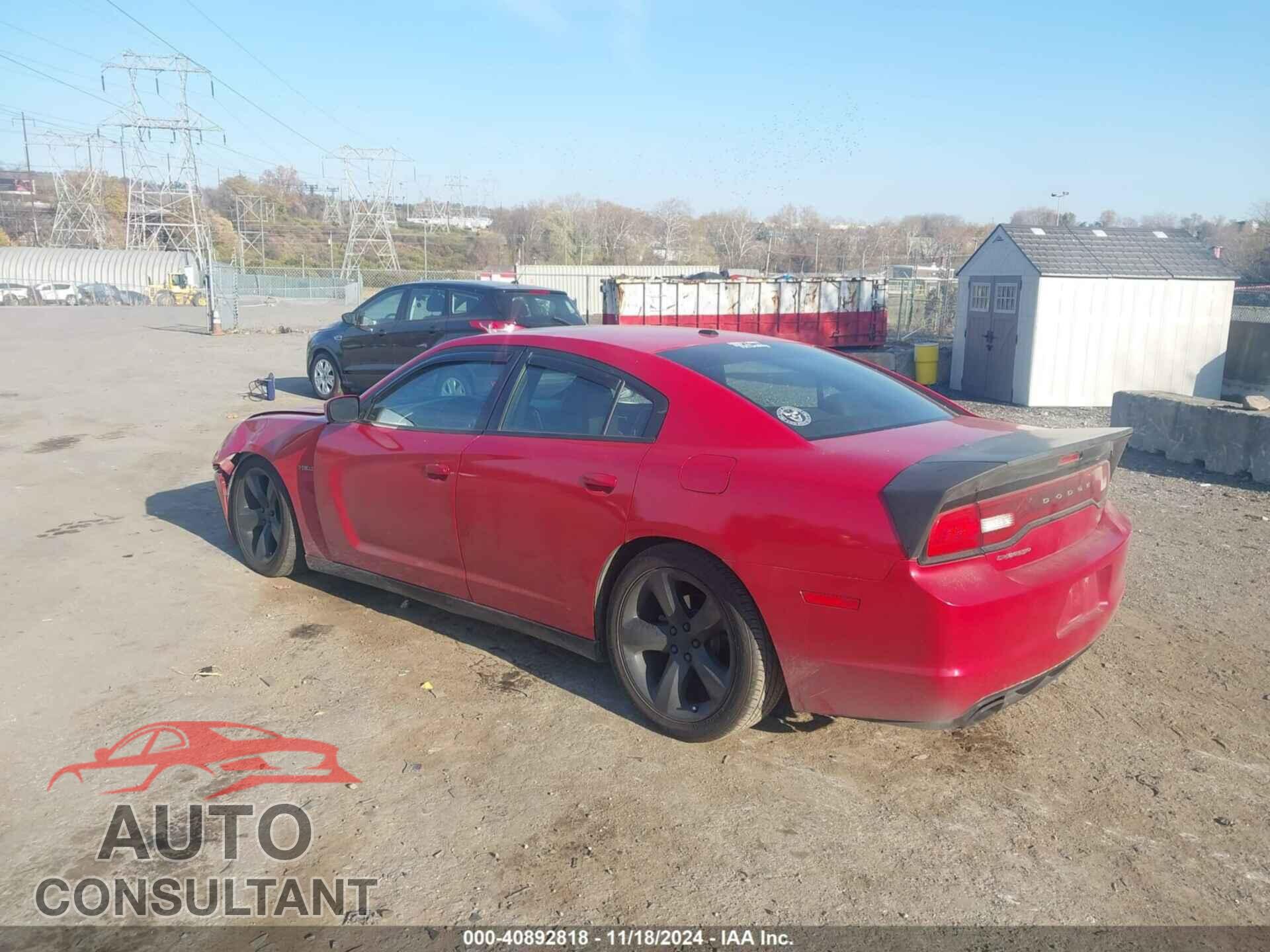 DODGE CHARGER 2012 - 2C3CDXCT2CH154696