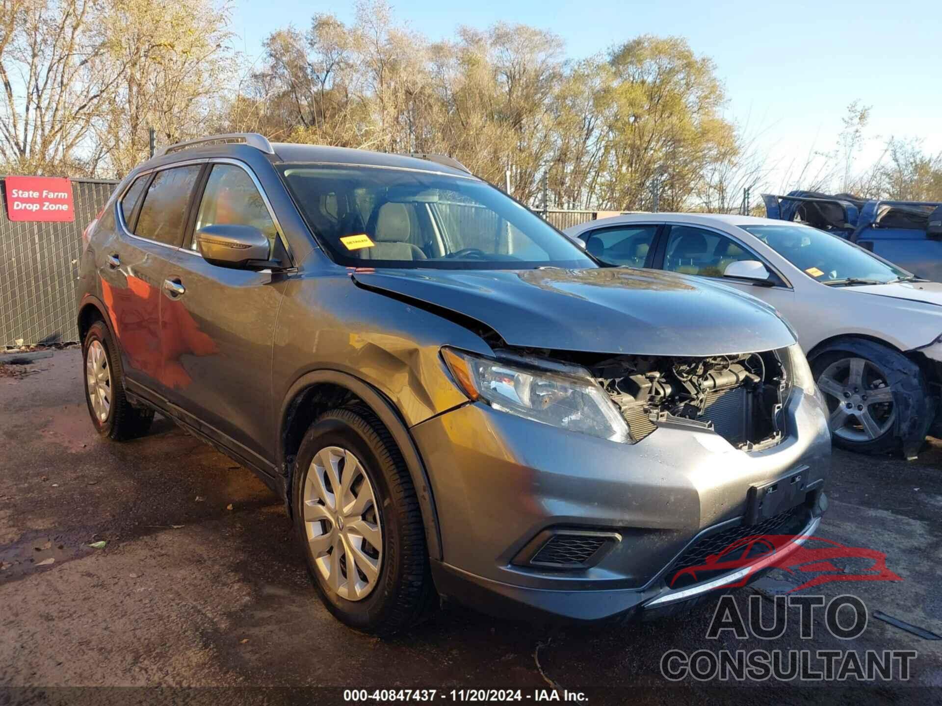 NISSAN ROGUE 2016 - KNMAT2MT2GP710286