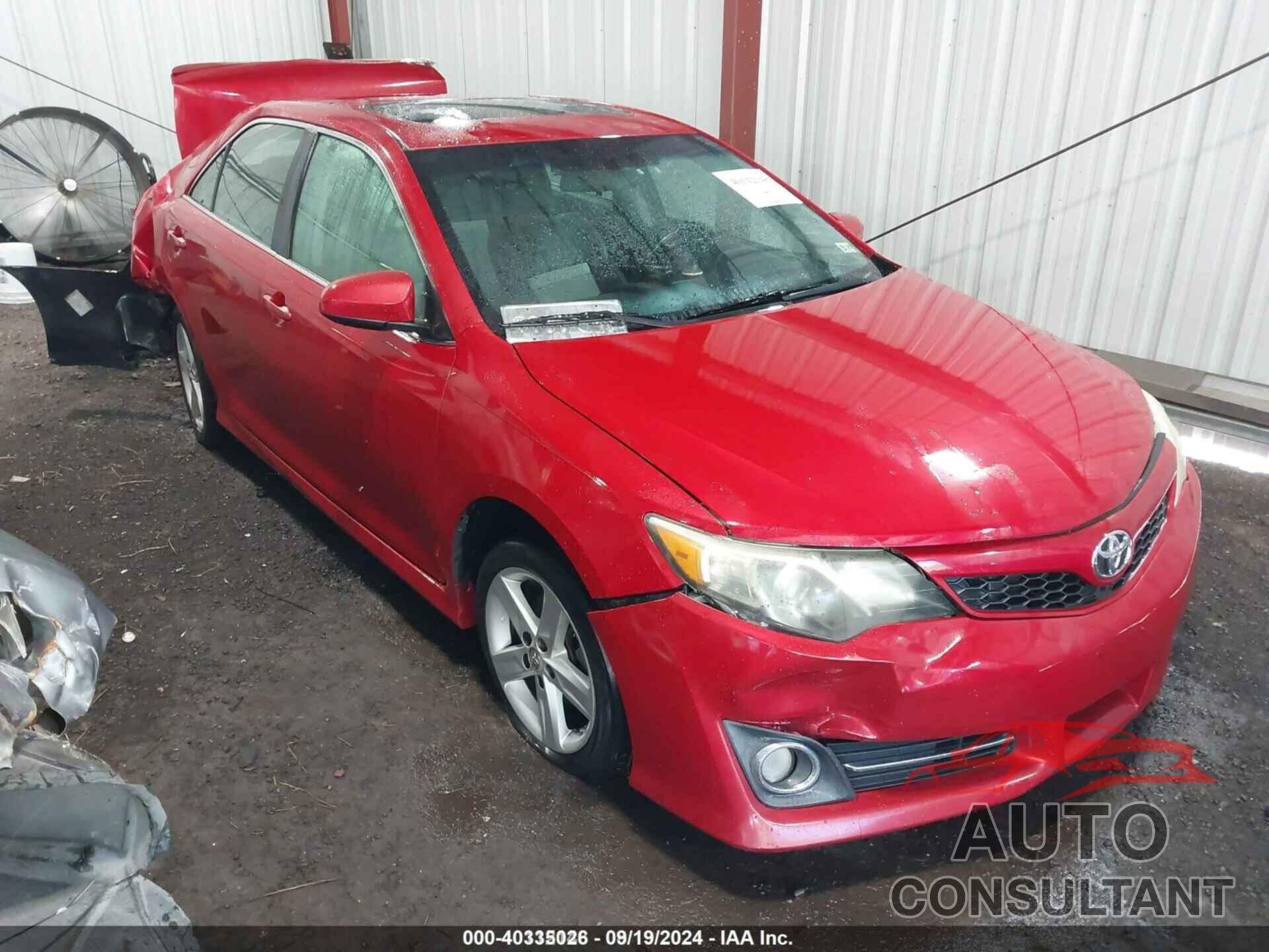 TOYOTA CAMRY 2014 - 4T1BF1FK8EU821302