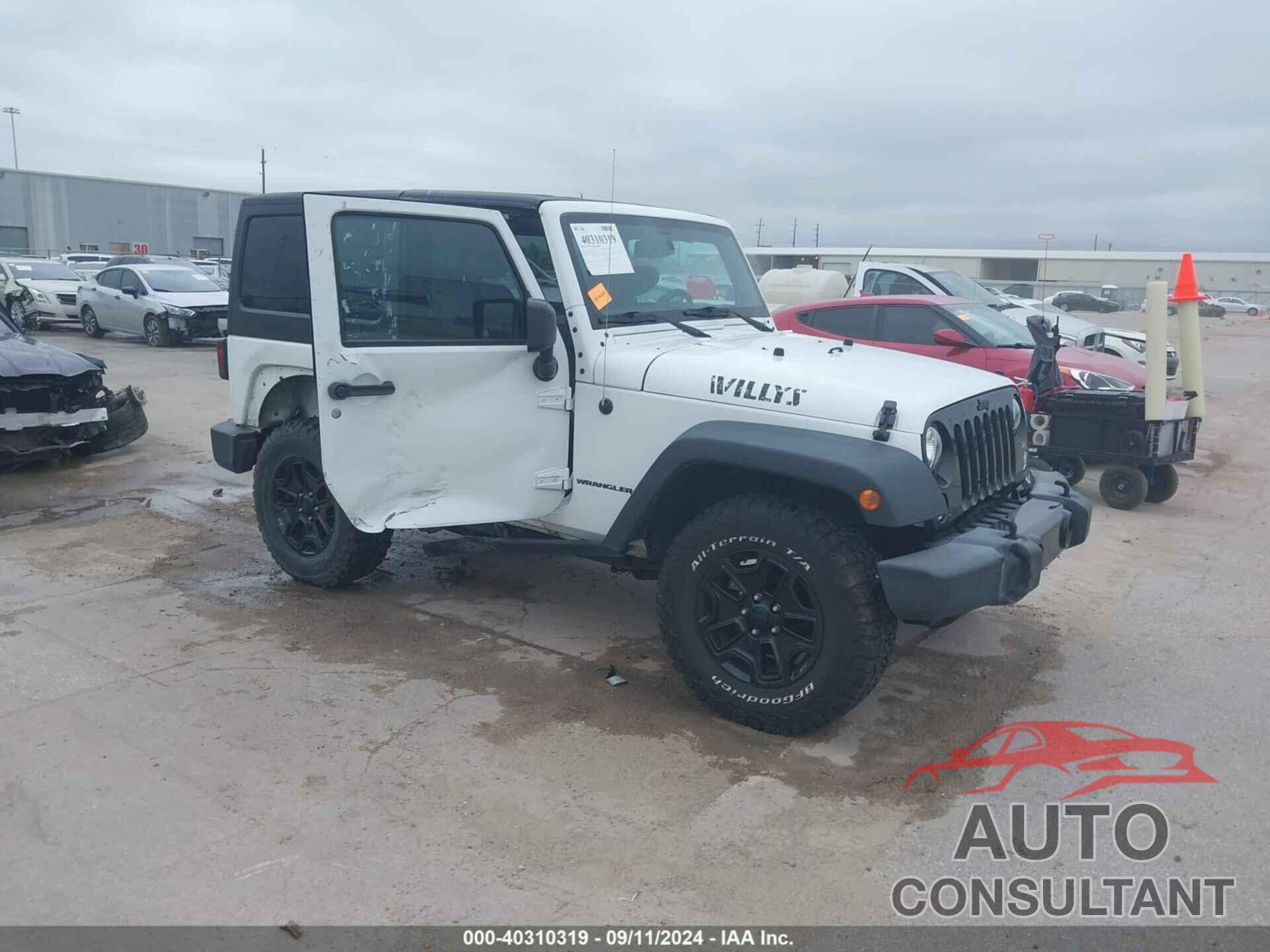 JEEP WRANGLER 2017 - 1C4AJWAG4HL682777