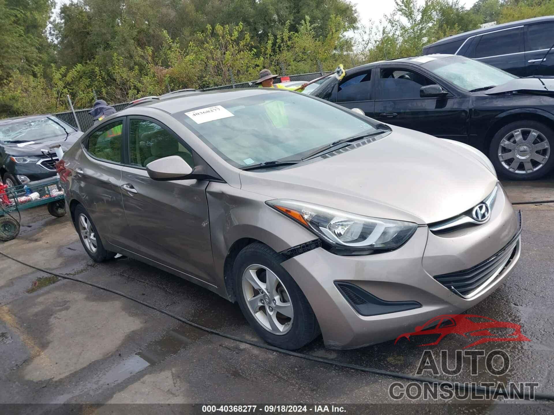 HYUNDAI ELANTRA 2014 - 5NPDH4AE7EH527524