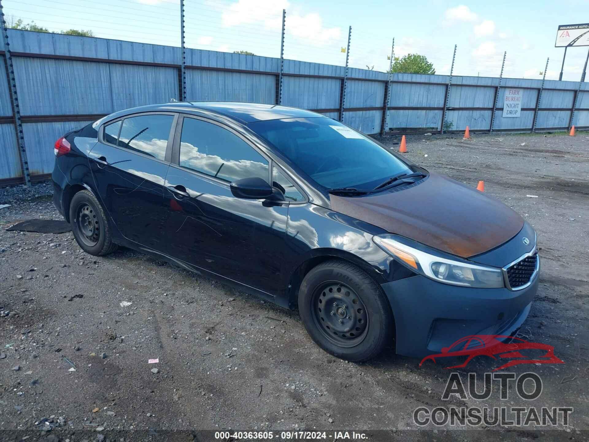 KIA FORTE 2017 - 3KPFK4A75HE070586