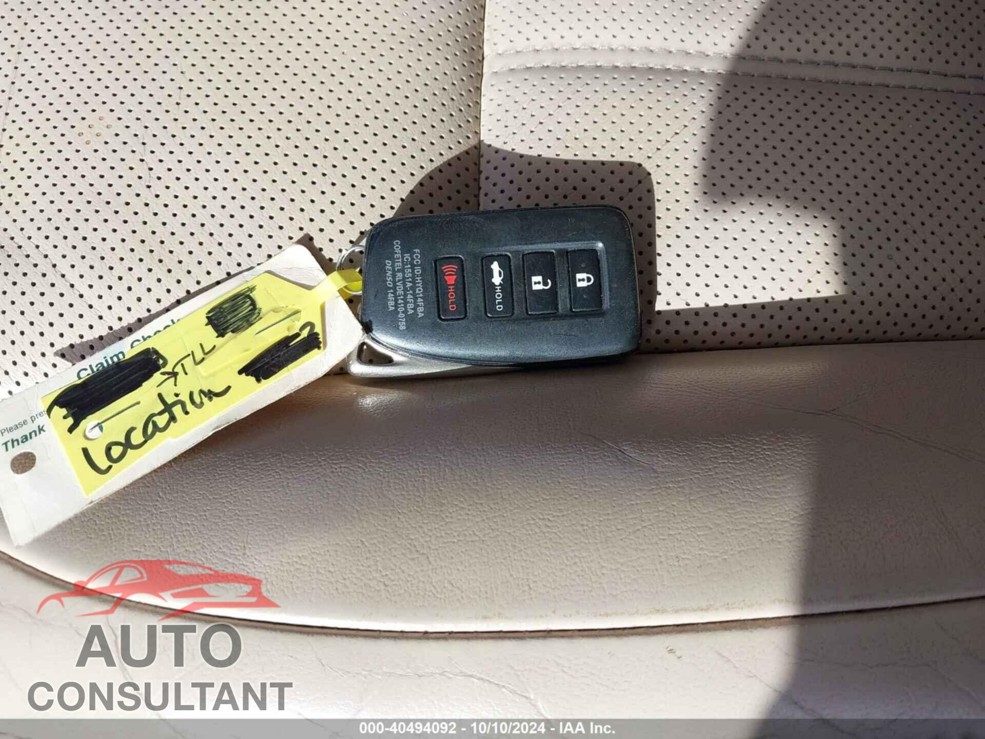 LEXUS ES 350 2017 - 58ABK1GG1HU078579