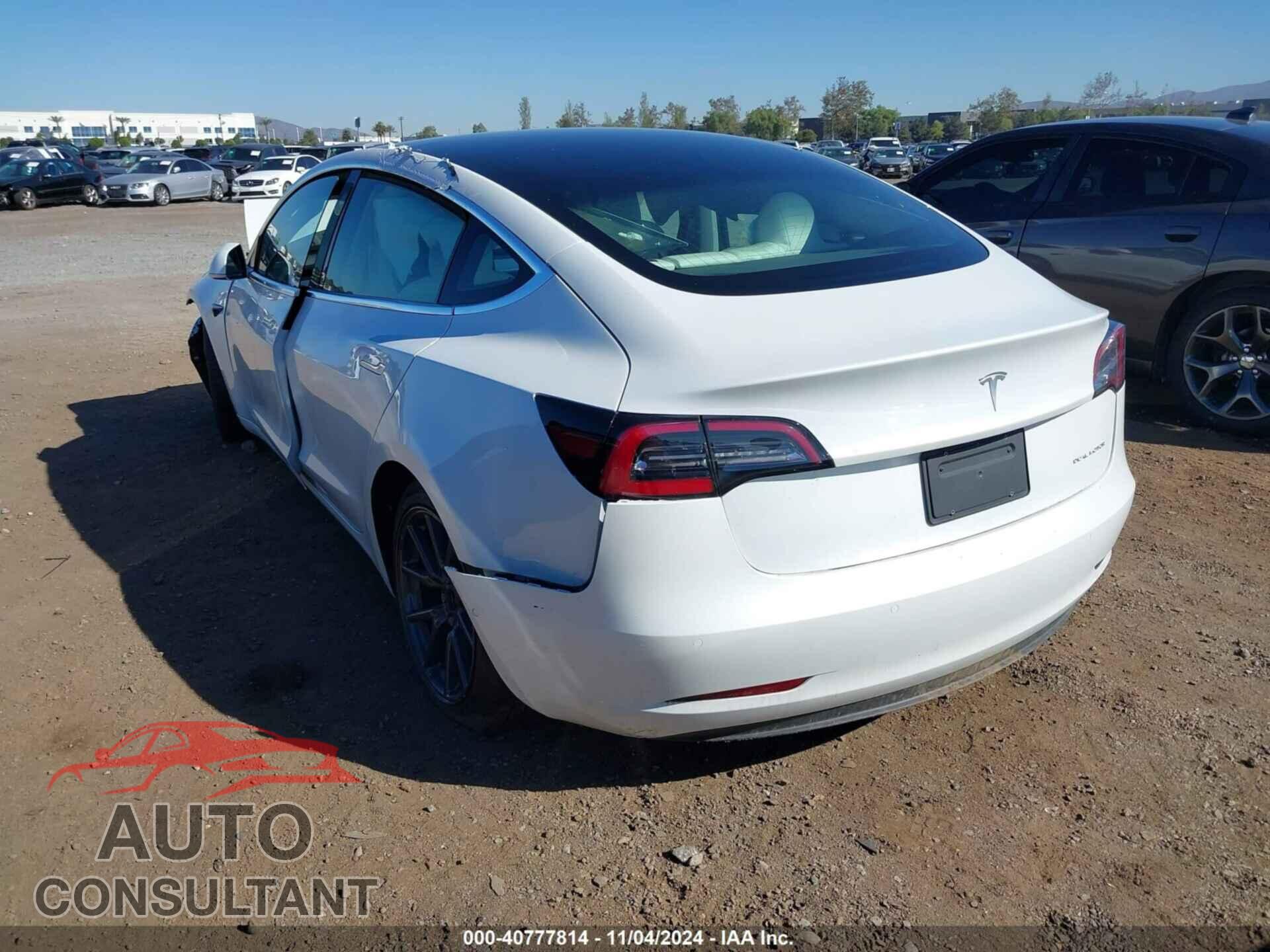 TESLA MODEL 3 2020 - 5YJ3E1EB0LF720144