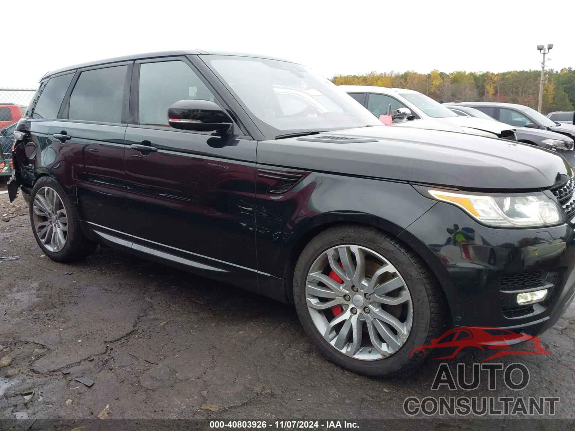 LAND ROVER RANGE ROVER SPORT 2017 - SALWV2FV9HA156000
