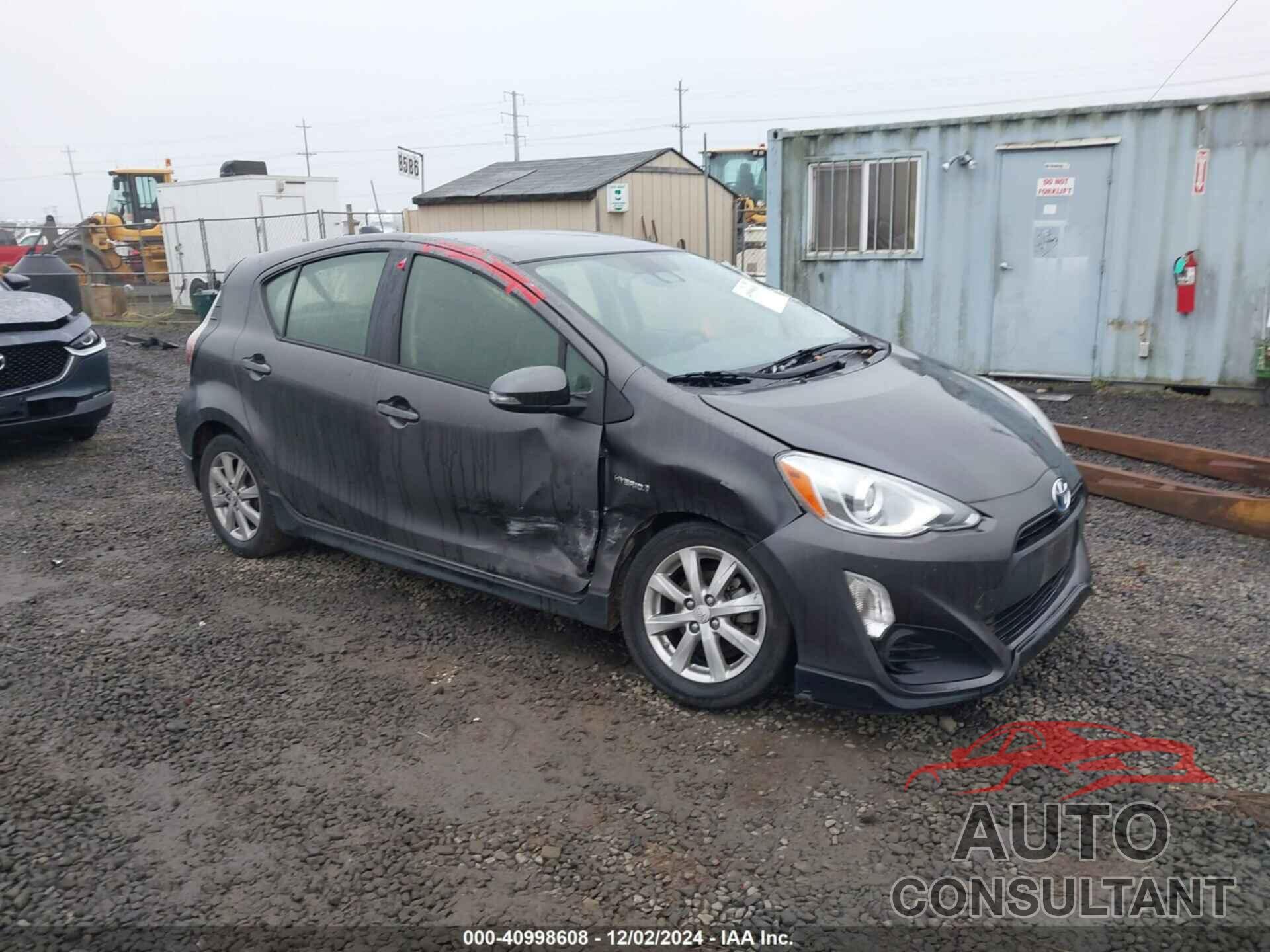 TOYOTA PRIUS C 2017 - JTDKDTB31H1593637