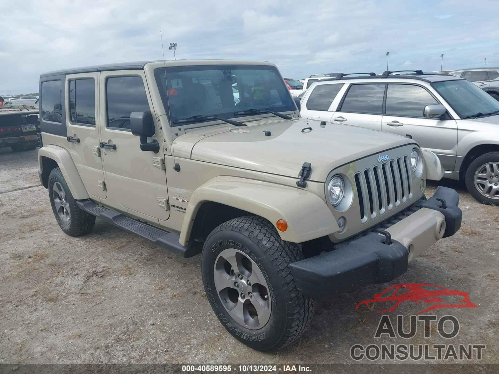 JEEP WRANGLER UNLIMITED 2017 - 1C4BJWEG3HL668027