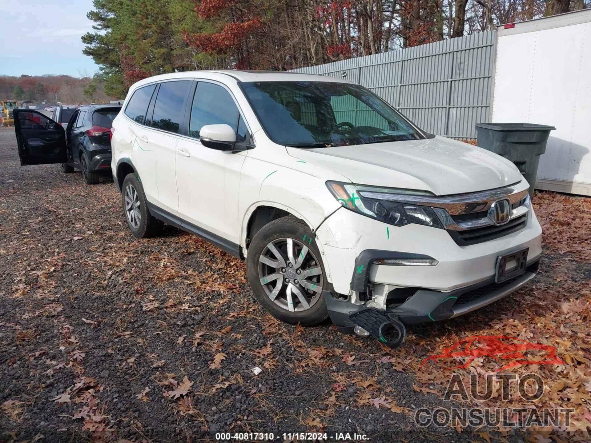 HONDA PILOT 2019 - 5FNYF6H54KB045774