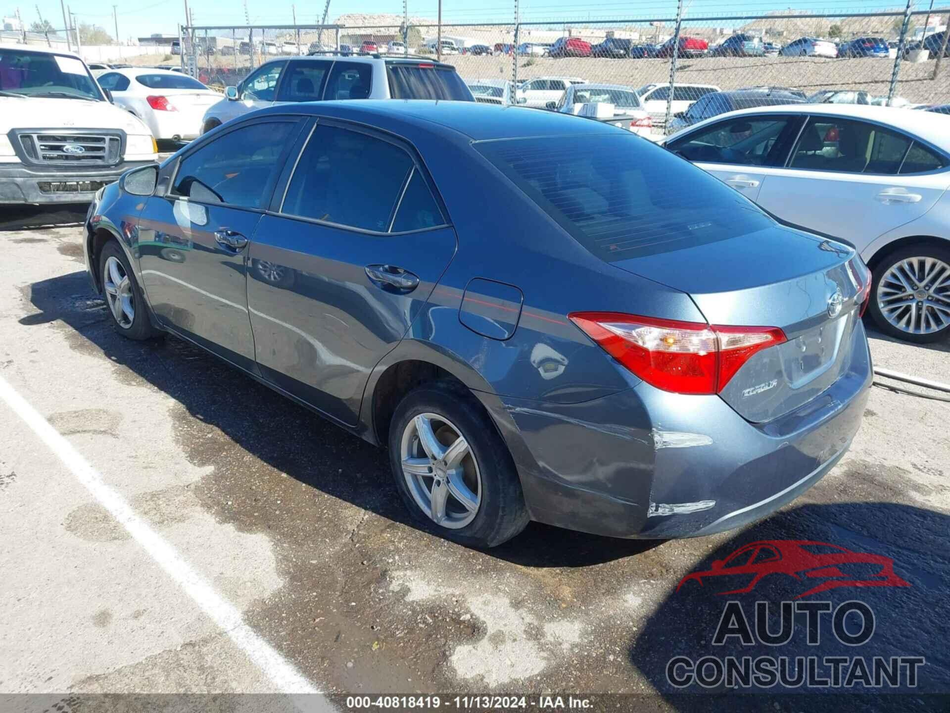 TOYOTA COROLLA 2017 - 2T1BURHE8HC952487