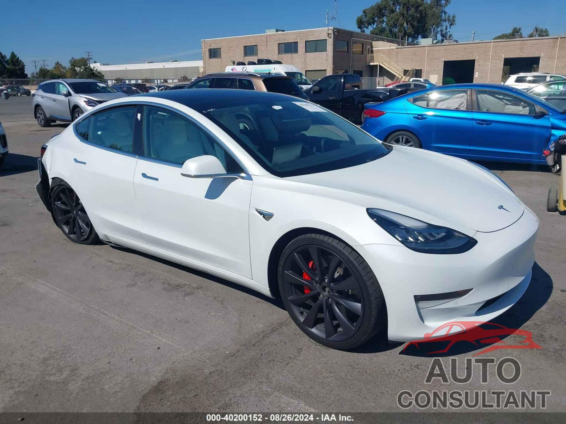 TESLA MODEL 3 2020 - 5YJ3E1EC0LF796519