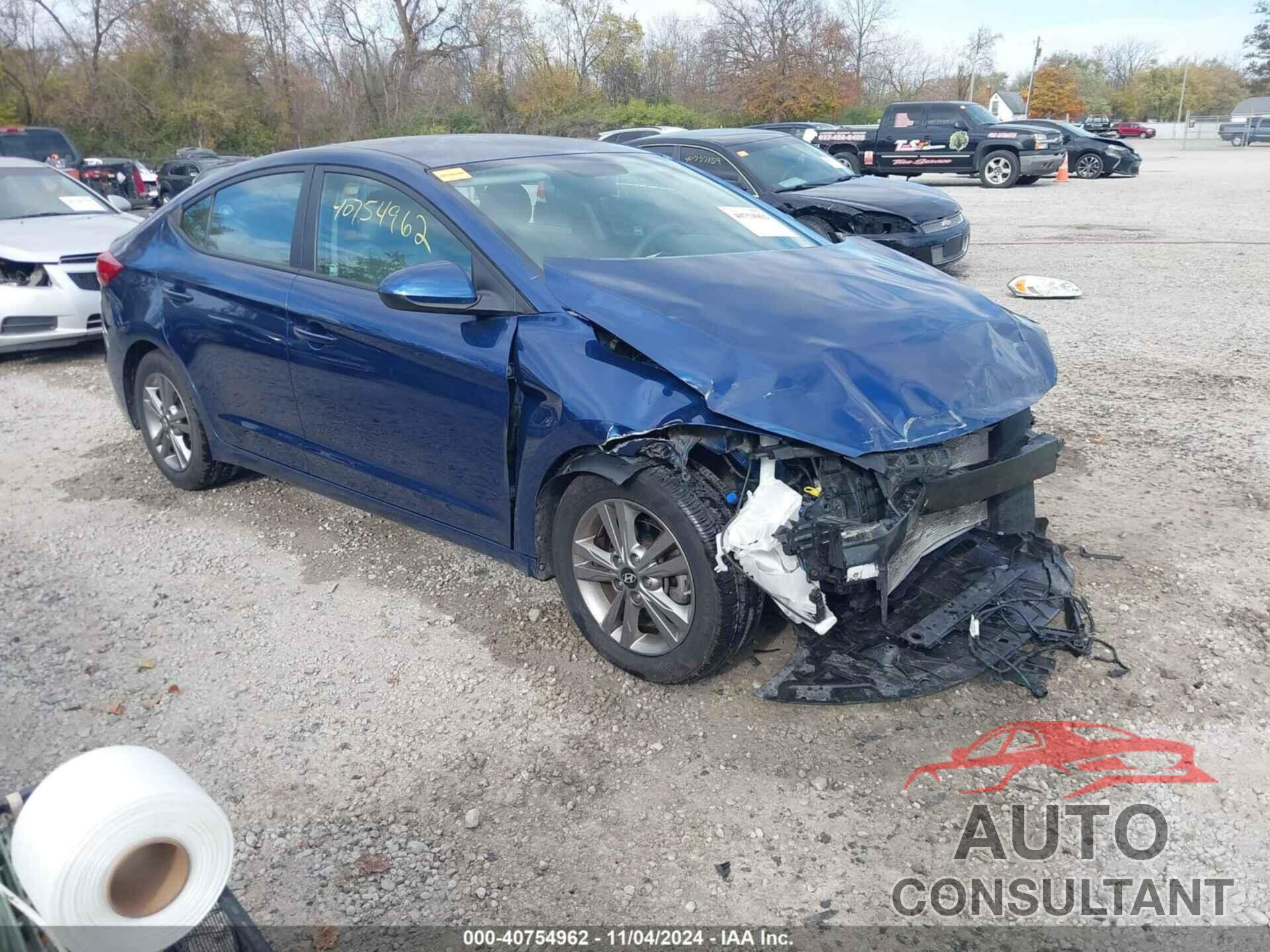 HYUNDAI ELANTRA 2017 - 5NPD84LF8HH137462