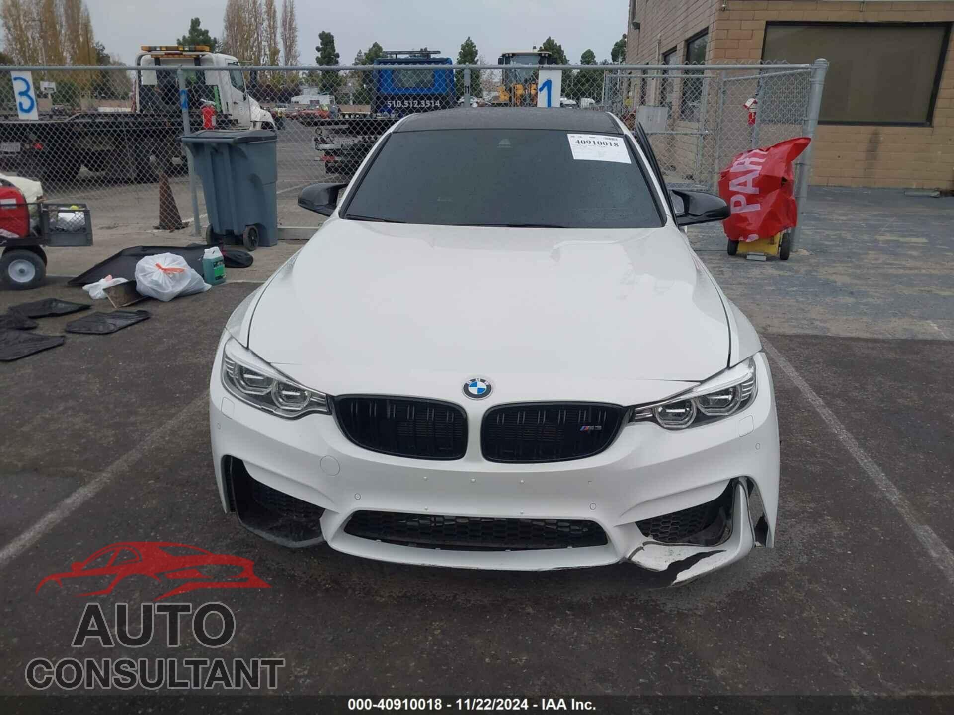 BMW M3 2017 - WBS8M9C55H5G42338