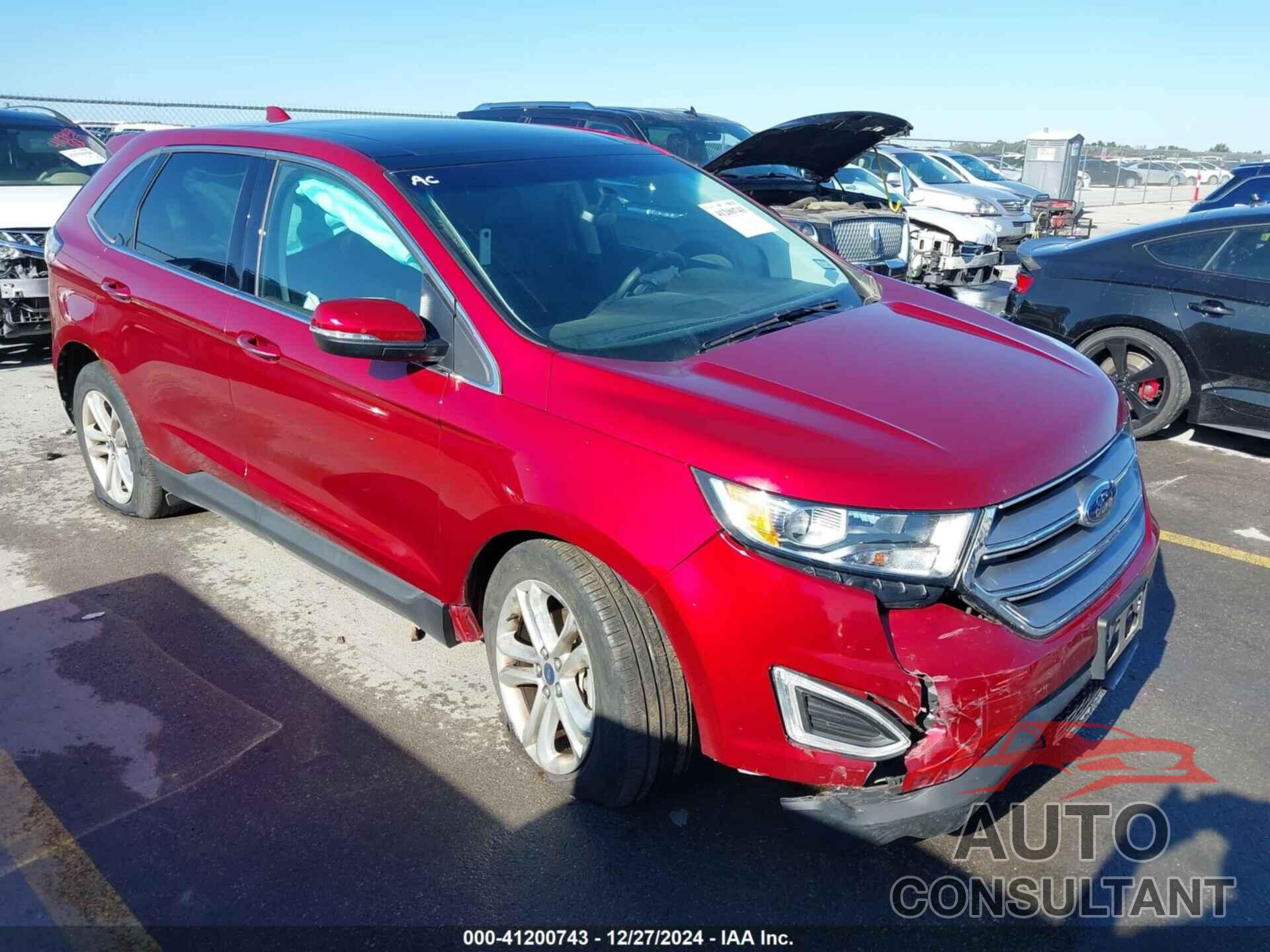 FORD EDGE 2018 - 2FMPK3K92JBB51634