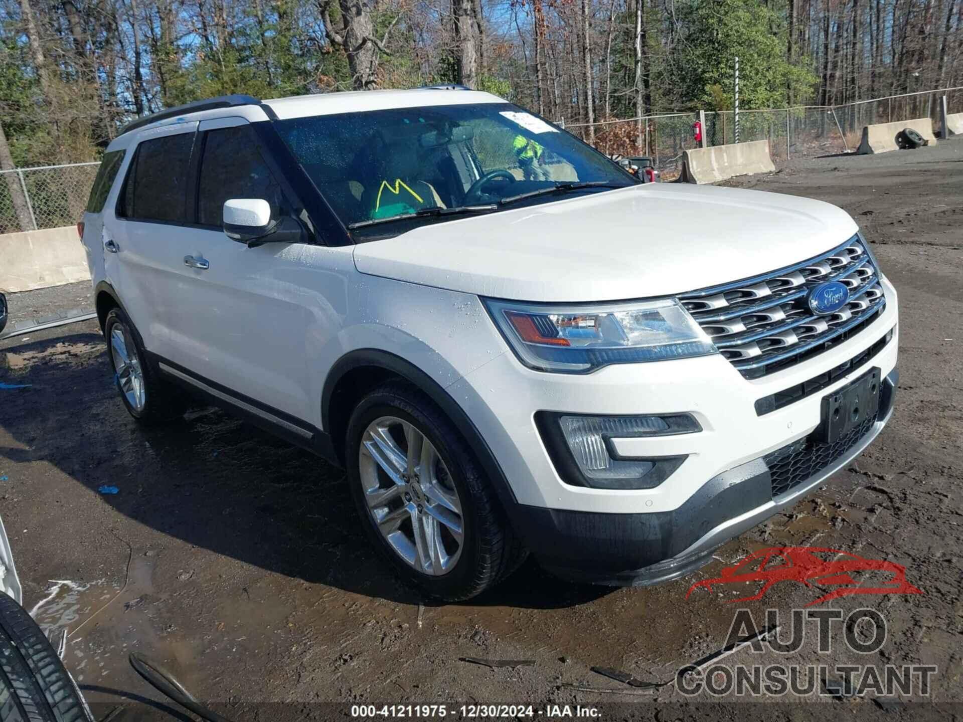 FORD EXPLORER 2016 - 1FM5K7F8XGGA94102